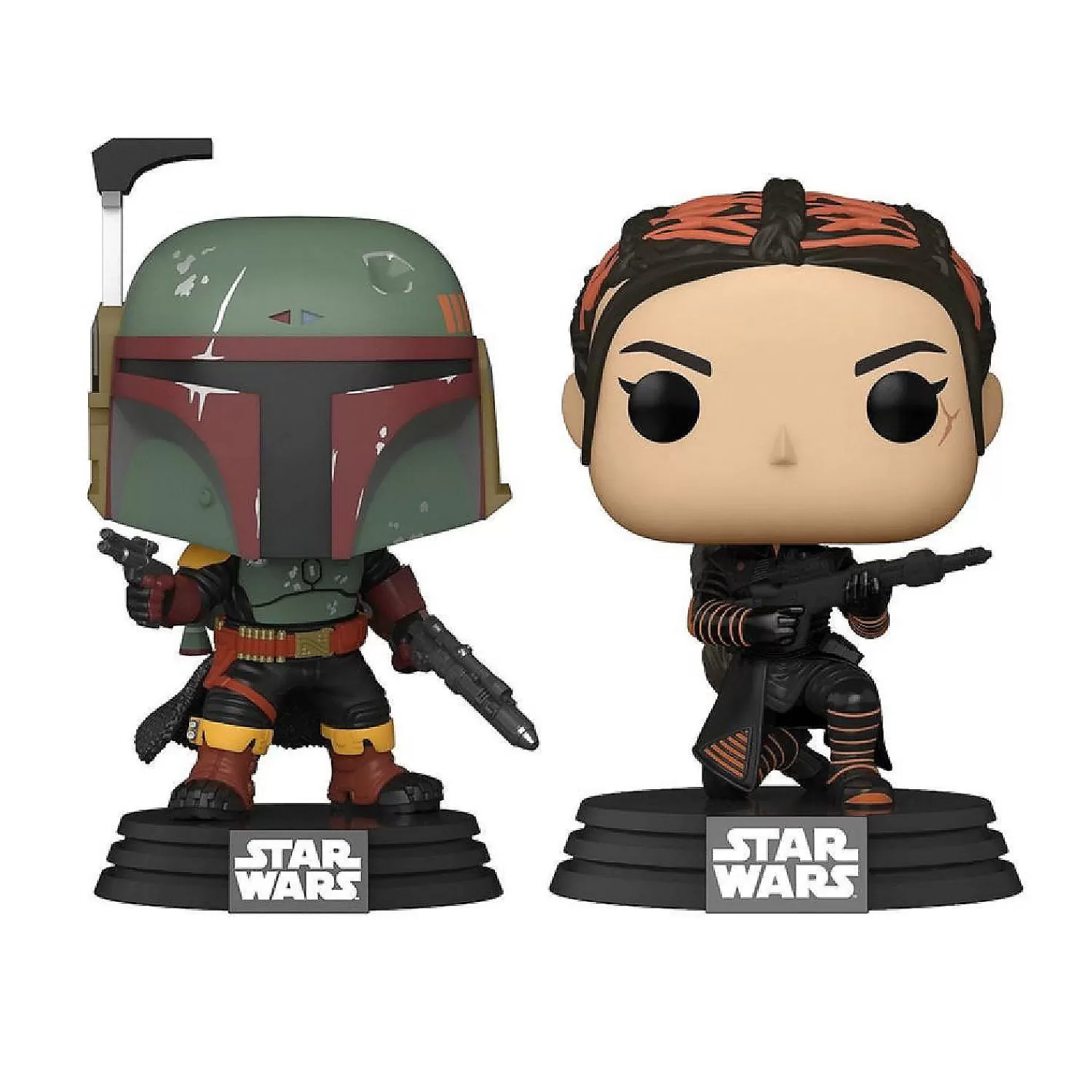 Oriental Trading Character Toys*2 Pack Funko Pop! Bobbleheads Boba Fett & Fennec Shand