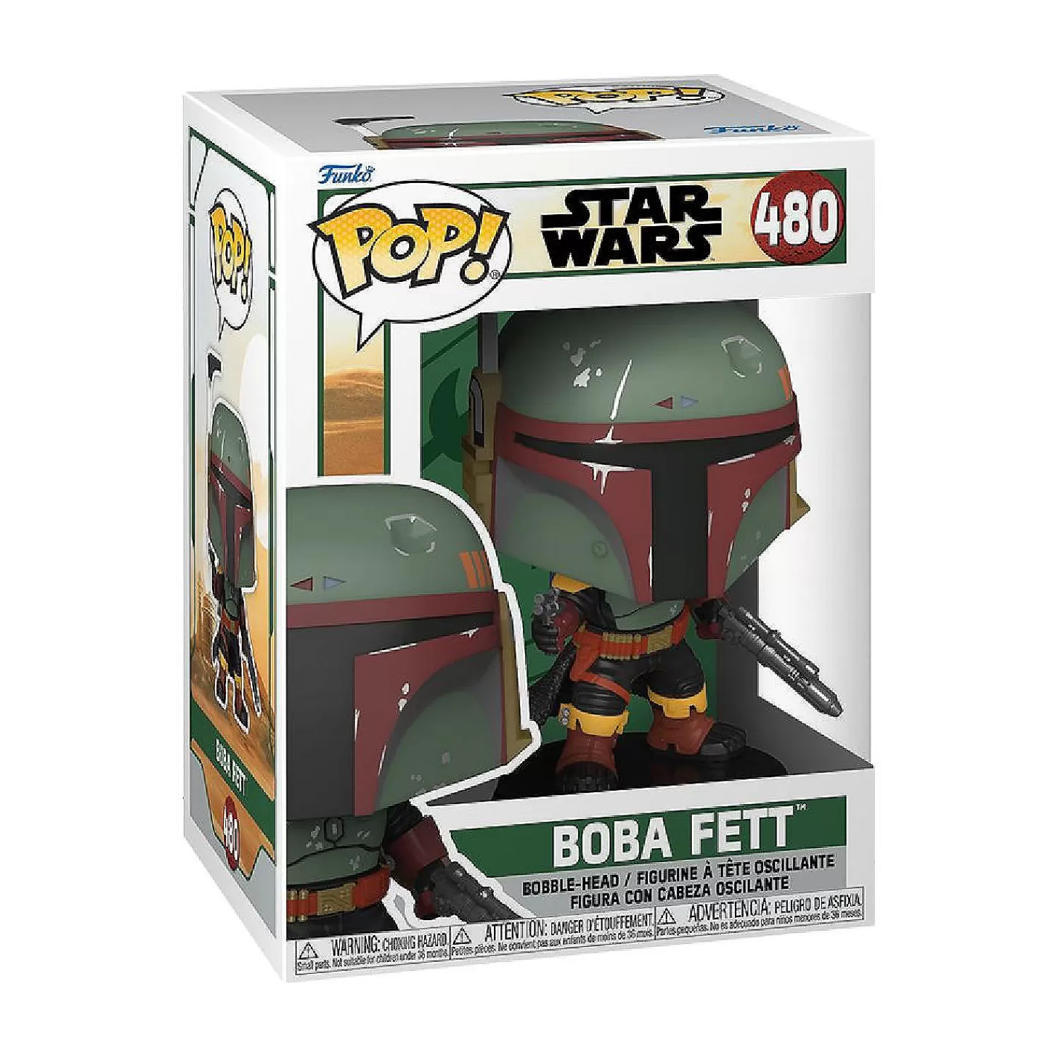 Oriental Trading Character Toys*2 Pack Funko Pop! Bobbleheads Boba Fett & Fennec Shand