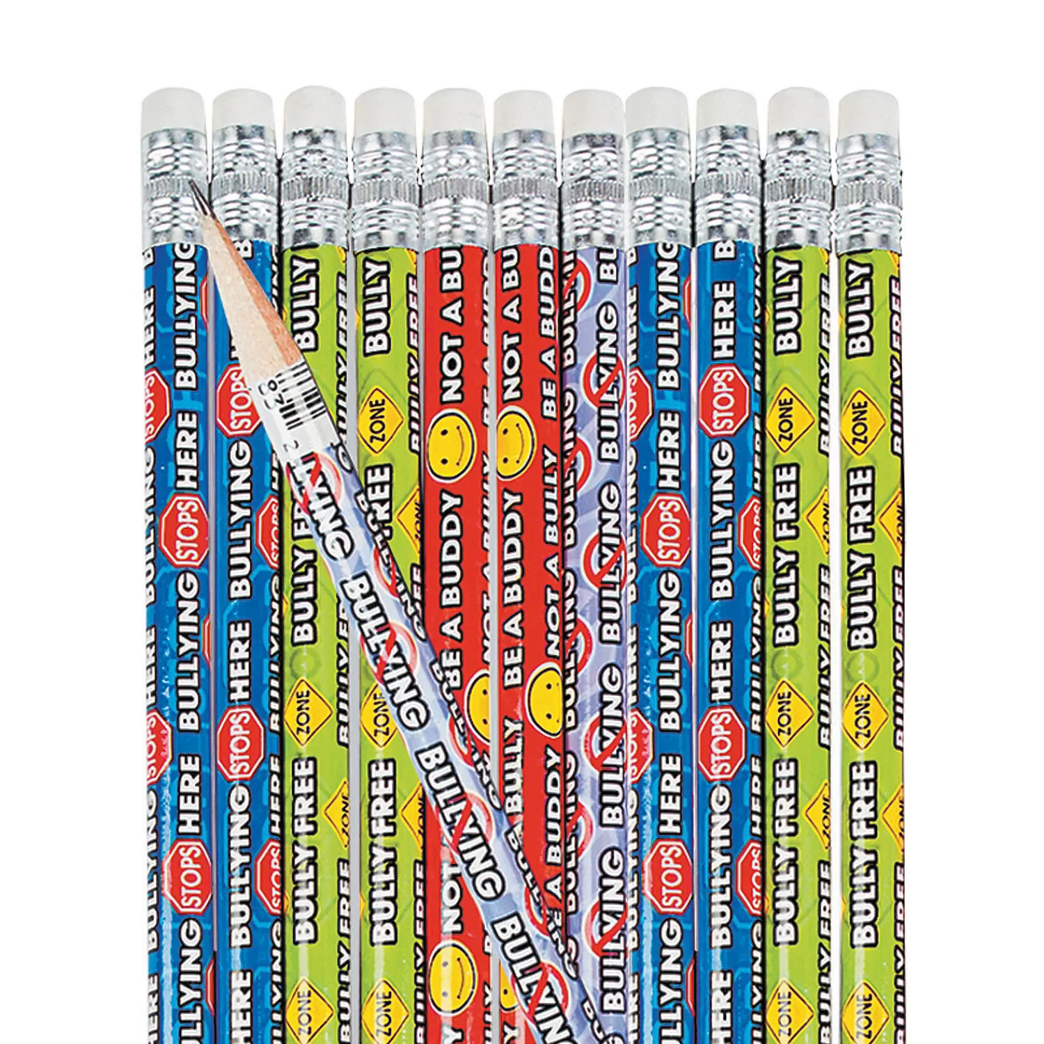 Oriental Trading Pencils*Anti-Bullying Pencils - 24 Pc.