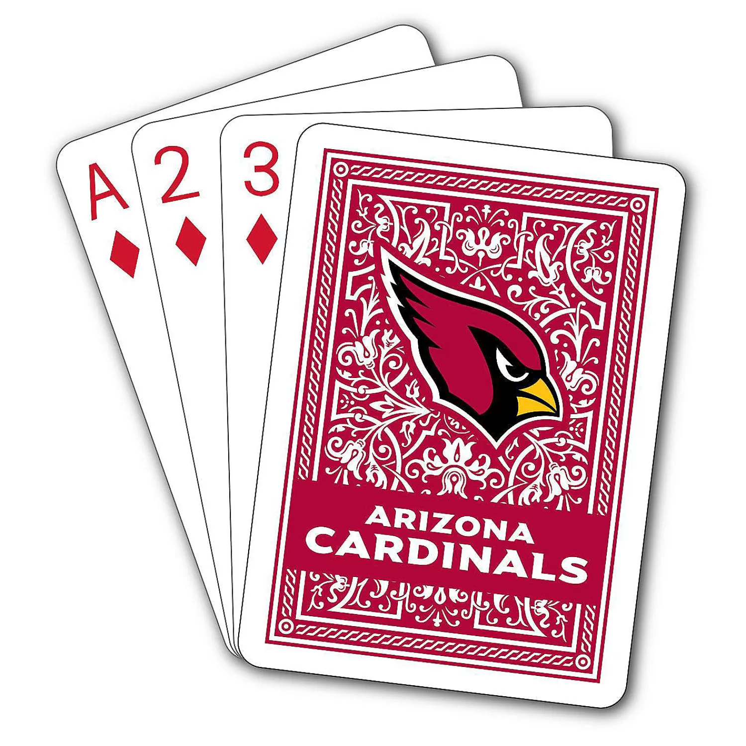 Oriental Trading Playing Cards*Arizona Cardinals Nfl Team Playing Cards