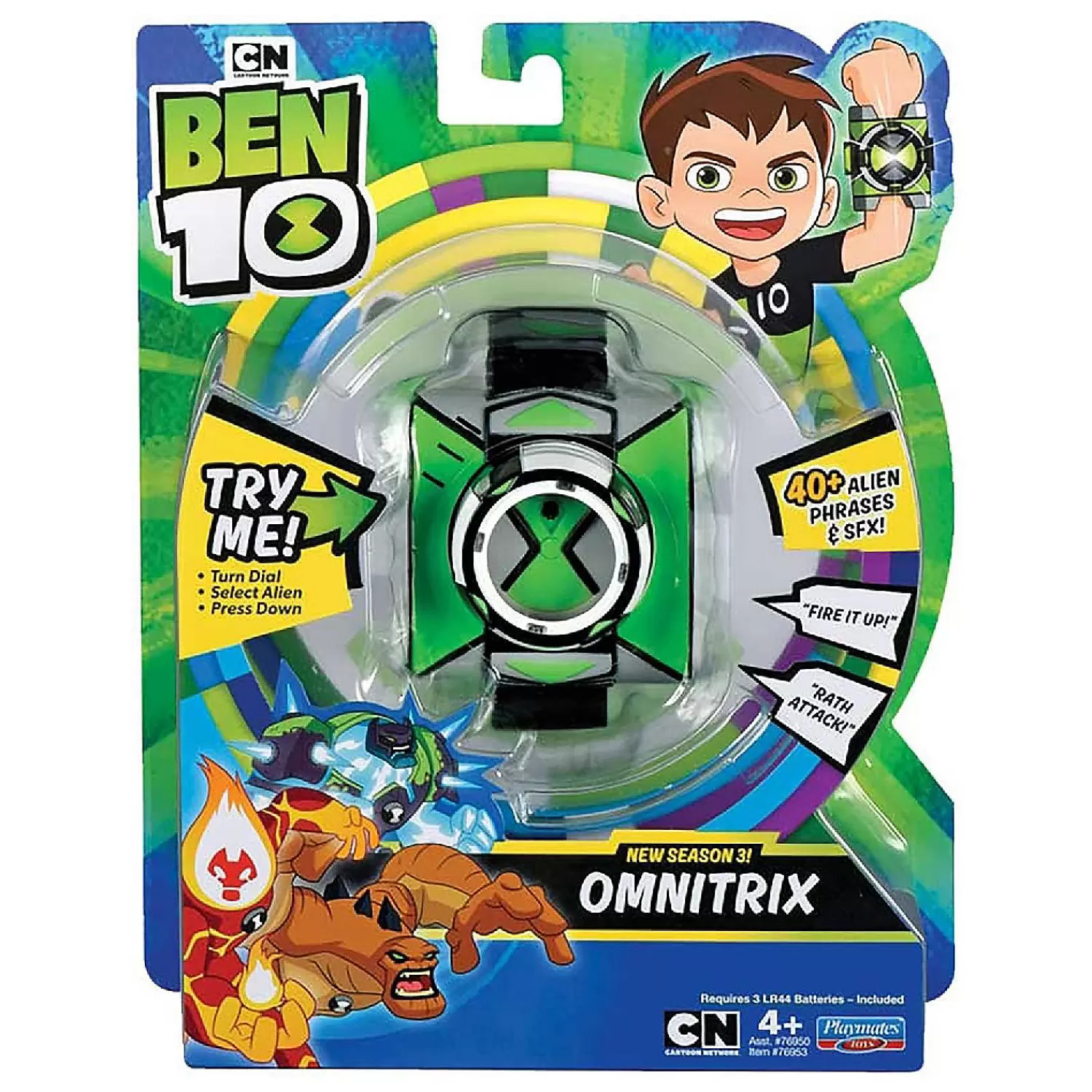 Oriental Trading Play Sets*Ben10 Season 3 Electronic Omnitrix Role Play Wrist Watch