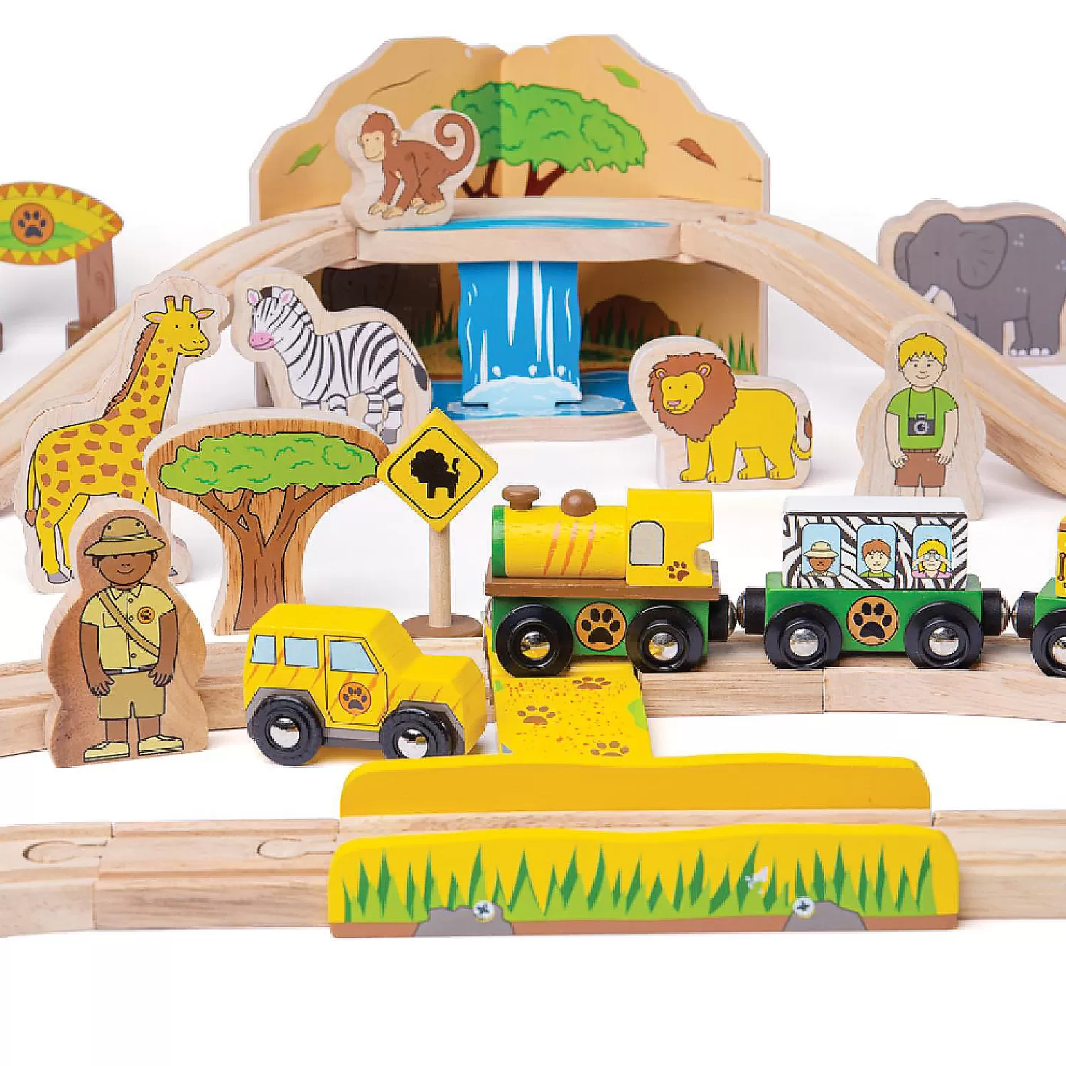 Oriental Trading Toy Cars*Bigjigs Rail, Safari Train Set