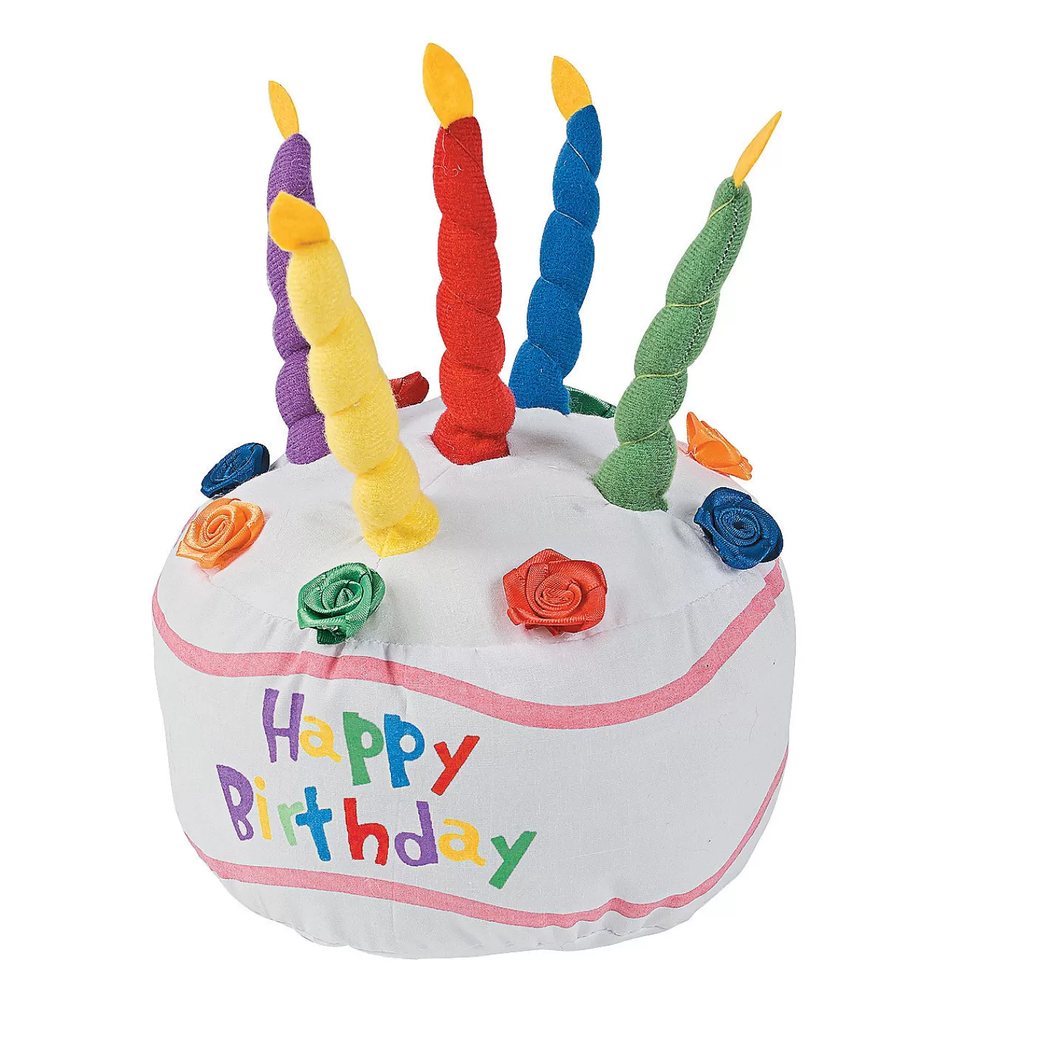 Oriental Trading Stuffed Animals & Plush Toys*Birthday Party Autograph Stuffed Birthday Cake