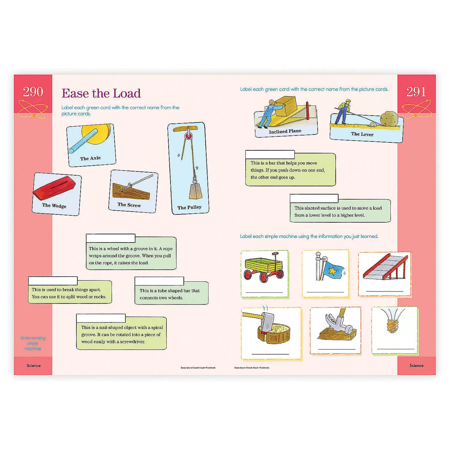 Oriental Trading Mindware®*Brain Quest Workbook: Grade 4