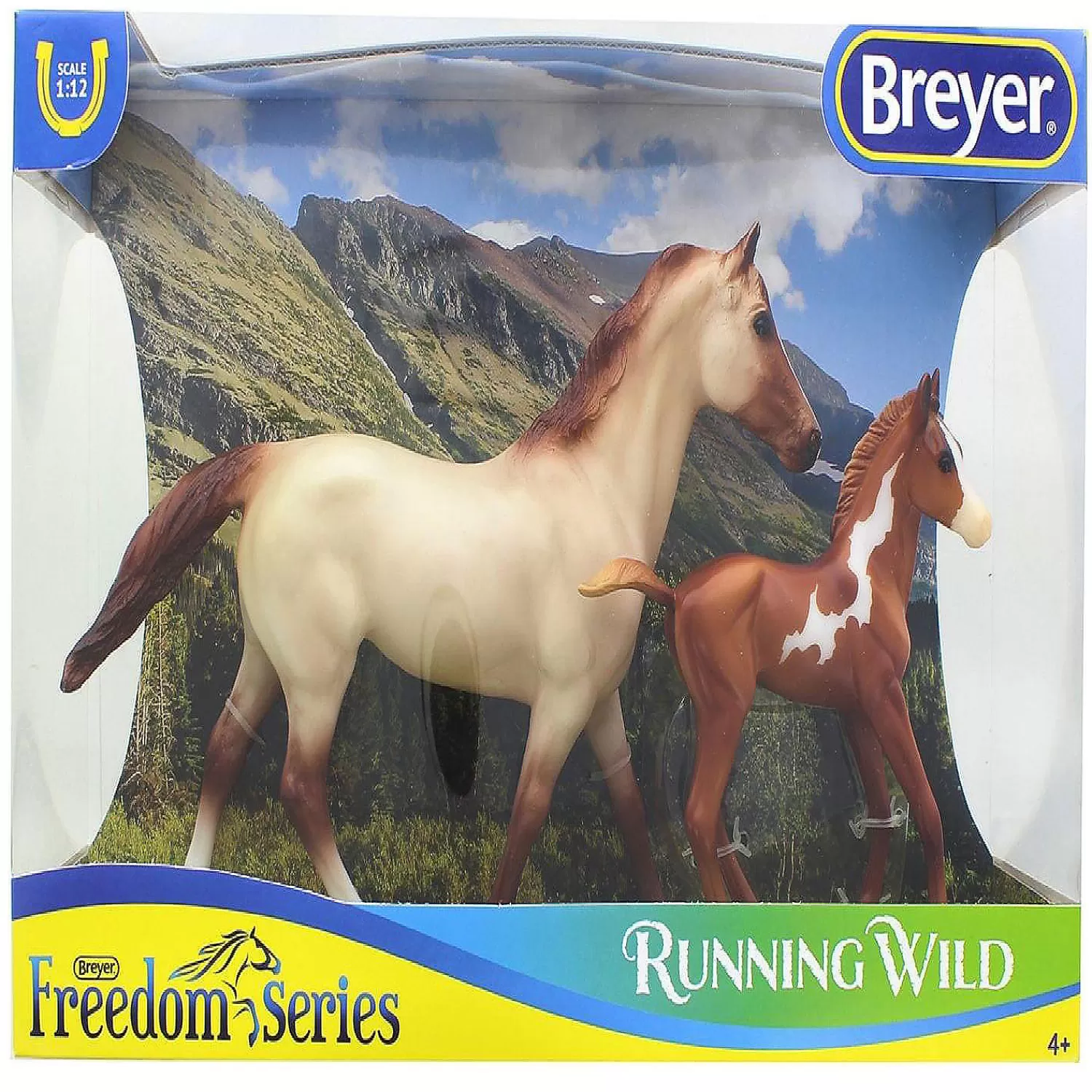 Oriental Trading Play Sets*Breyer Classics 1/12 Model Horse Set - Running Wild