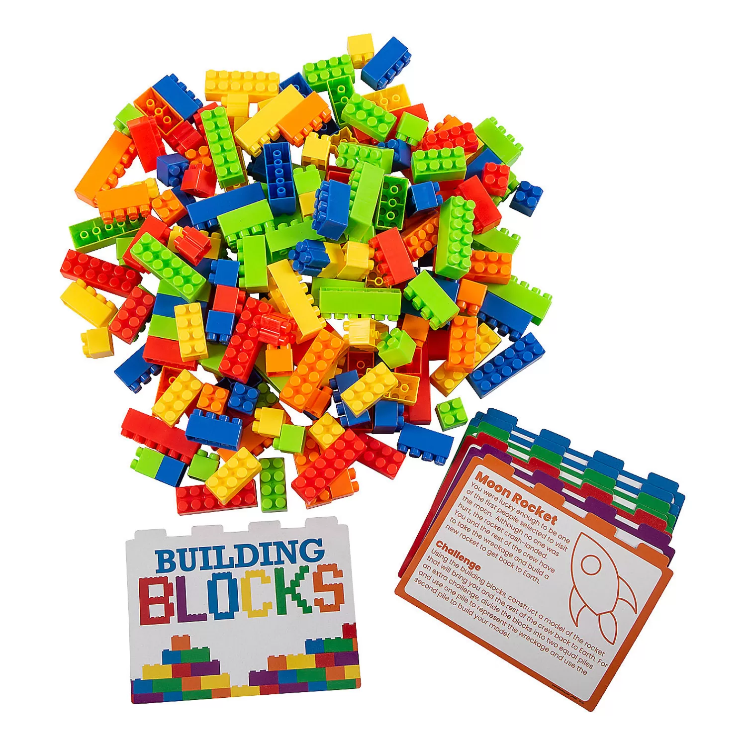 Oriental Trading Building Blocks*Building Blocks Stem Challenge Kit - 148 Pc.