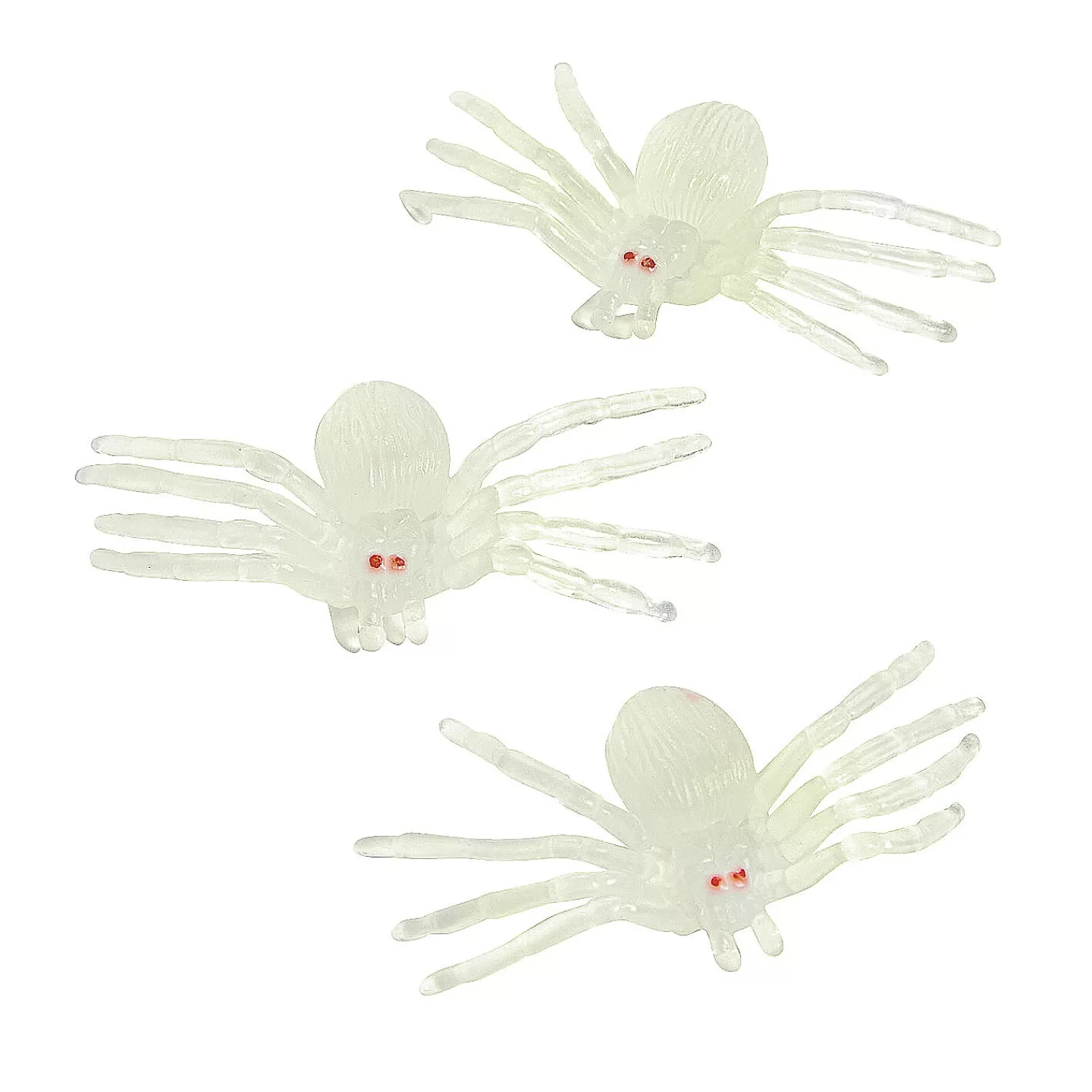 Oriental Trading Character Toys*Bulk 108 Pc. Glow-In-The-Dark Spiders