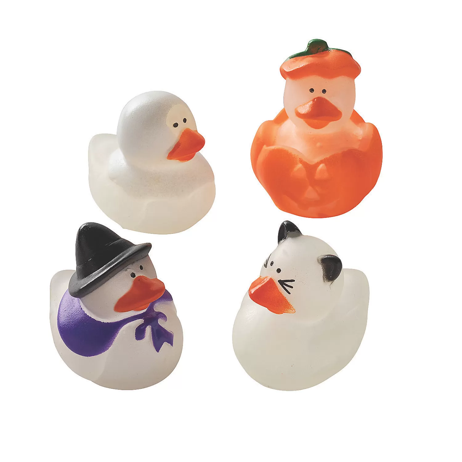 Oriental Trading Rubber Duckies*Bulk 120 Pc. Mini Glow-In-The-Dark Halloween Rubber Ducks