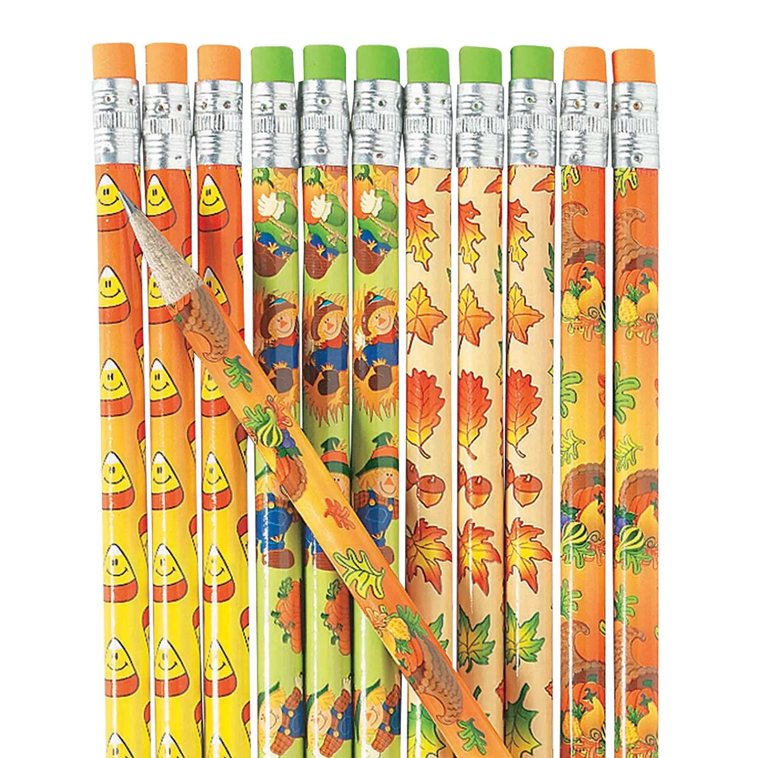 Oriental Trading Pencils*Bulk 144 Pc. Fall Pencil Assortment