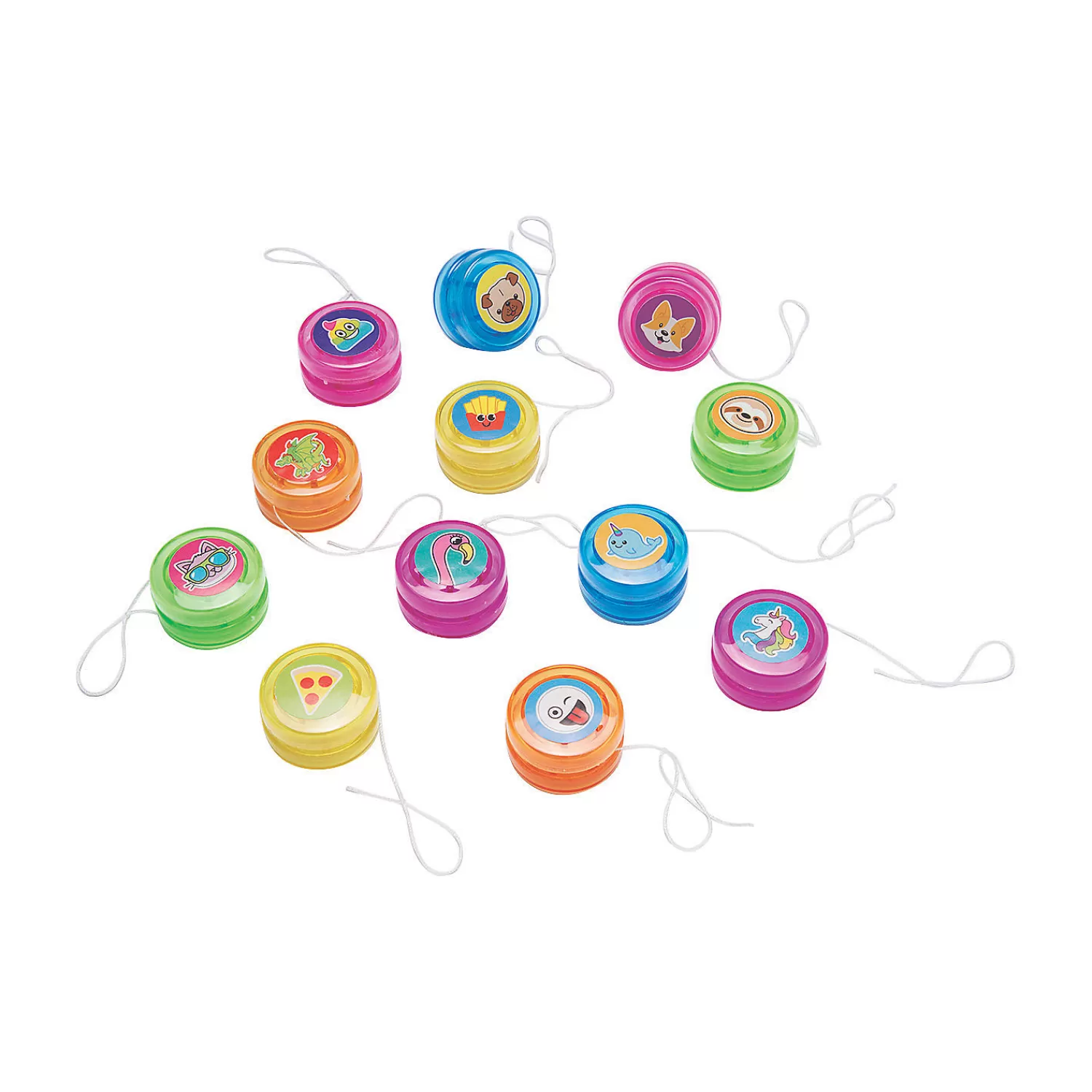 Oriental Trading Yo-Yos*Bulk 48 Pc. Mini Yoyo Assortment