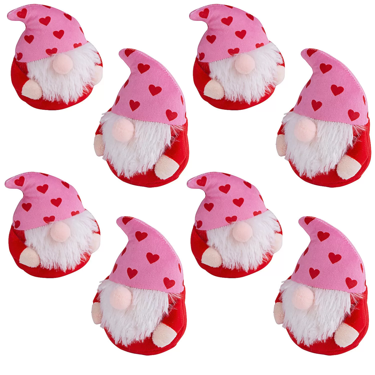 Oriental Trading Stuffed Animals & Plush Toys*Bulk 48 Pc. Valentine's Day Stuffed Gnomes