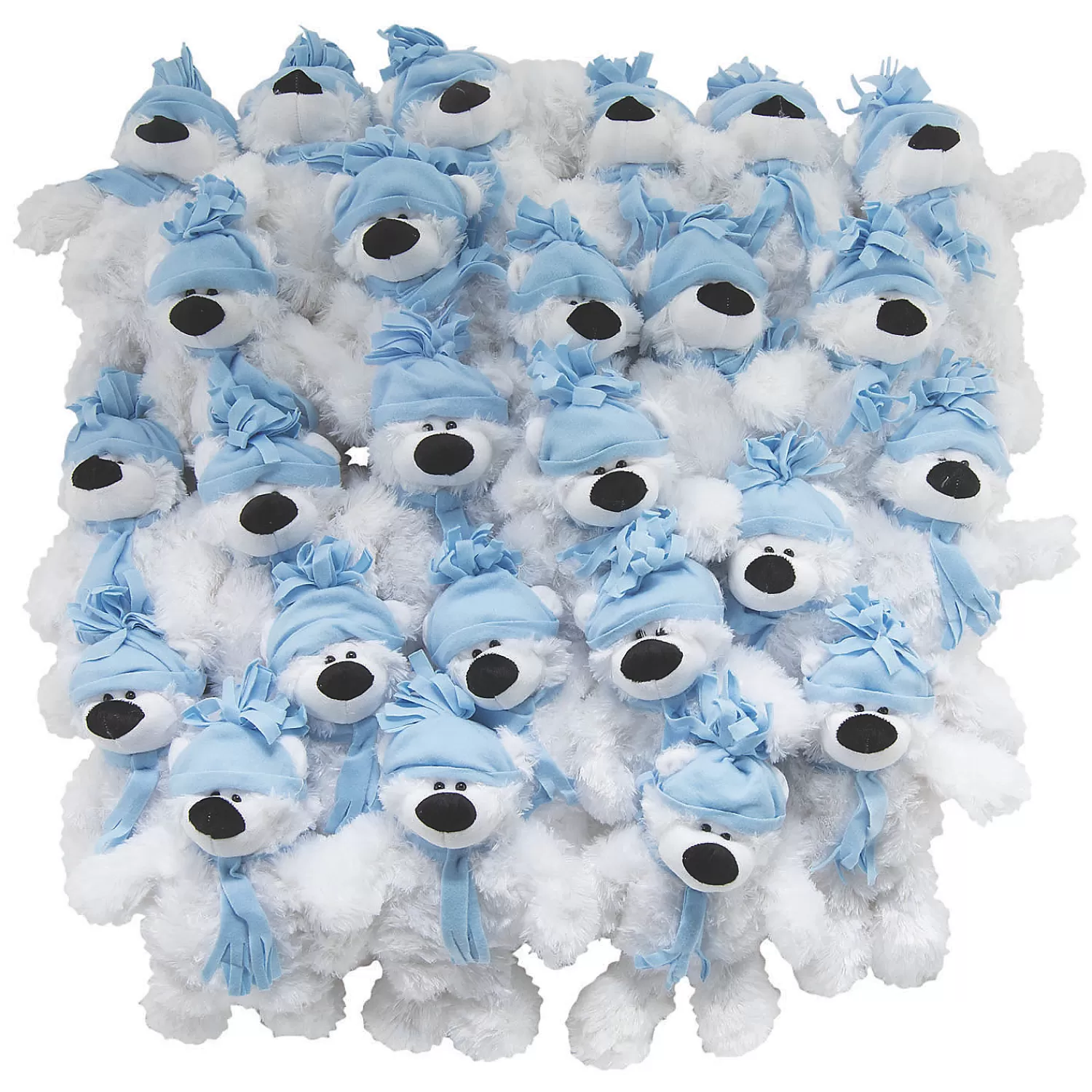 Oriental Trading Stuffed Animals & Plush Toys*Bulk 50 Pc. Large Holiday Stuffed Polar Bears