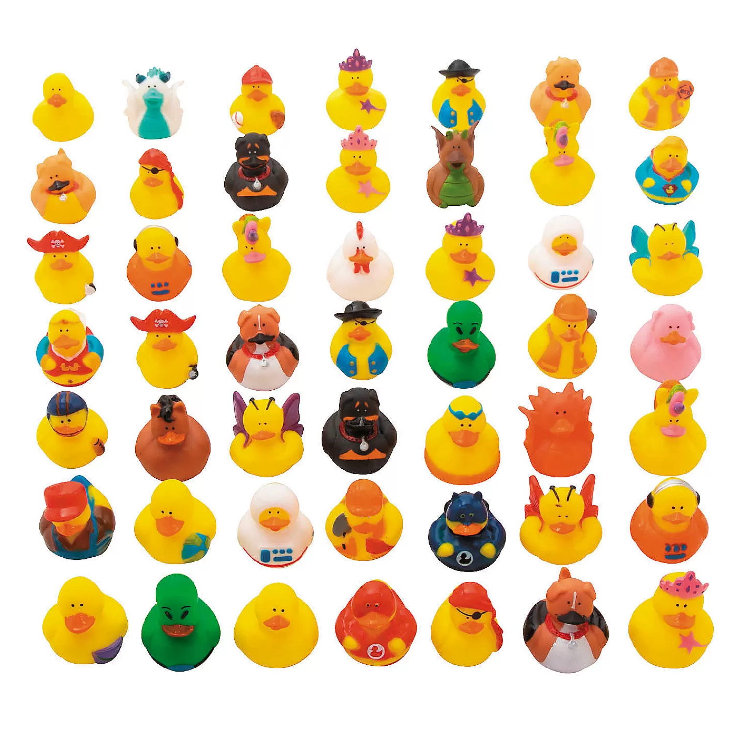 Oriental Trading Rubber Duckies*Bulk 50 Pc. Rubber Ducks Assortment