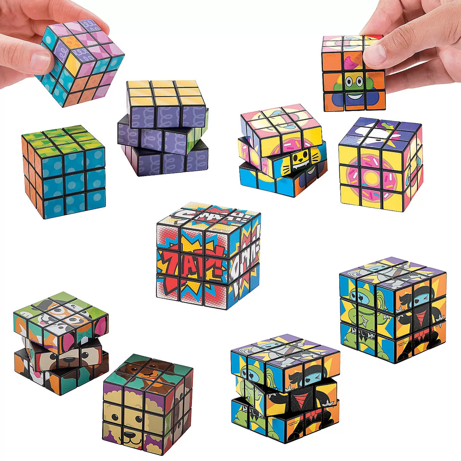 Oriental Trading Puzzles*Bulk 60 Pc. Puzzle Cube Assortment