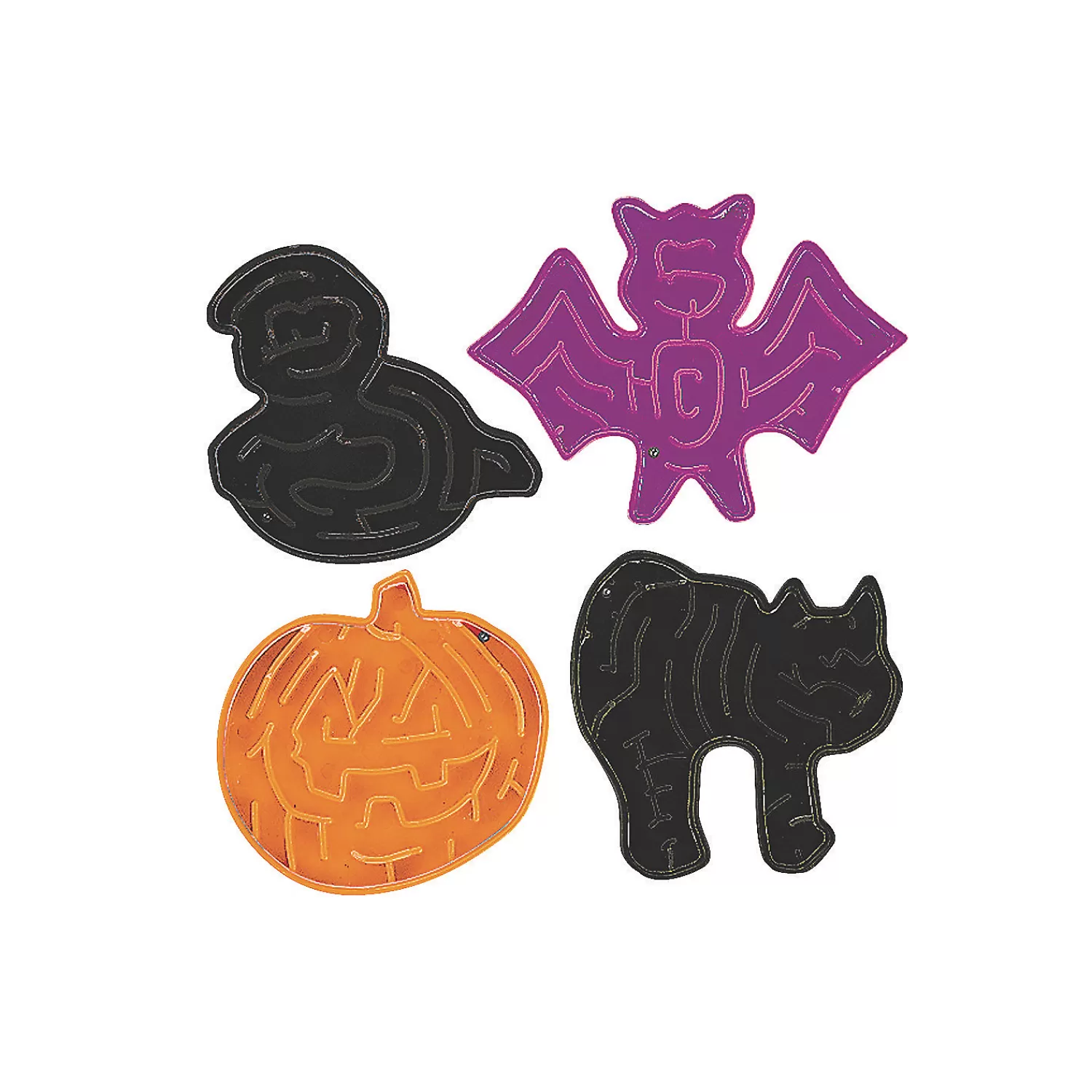 Oriental Trading Puzzles*Bulk 72 Pc. Halloween Maze Puzzles