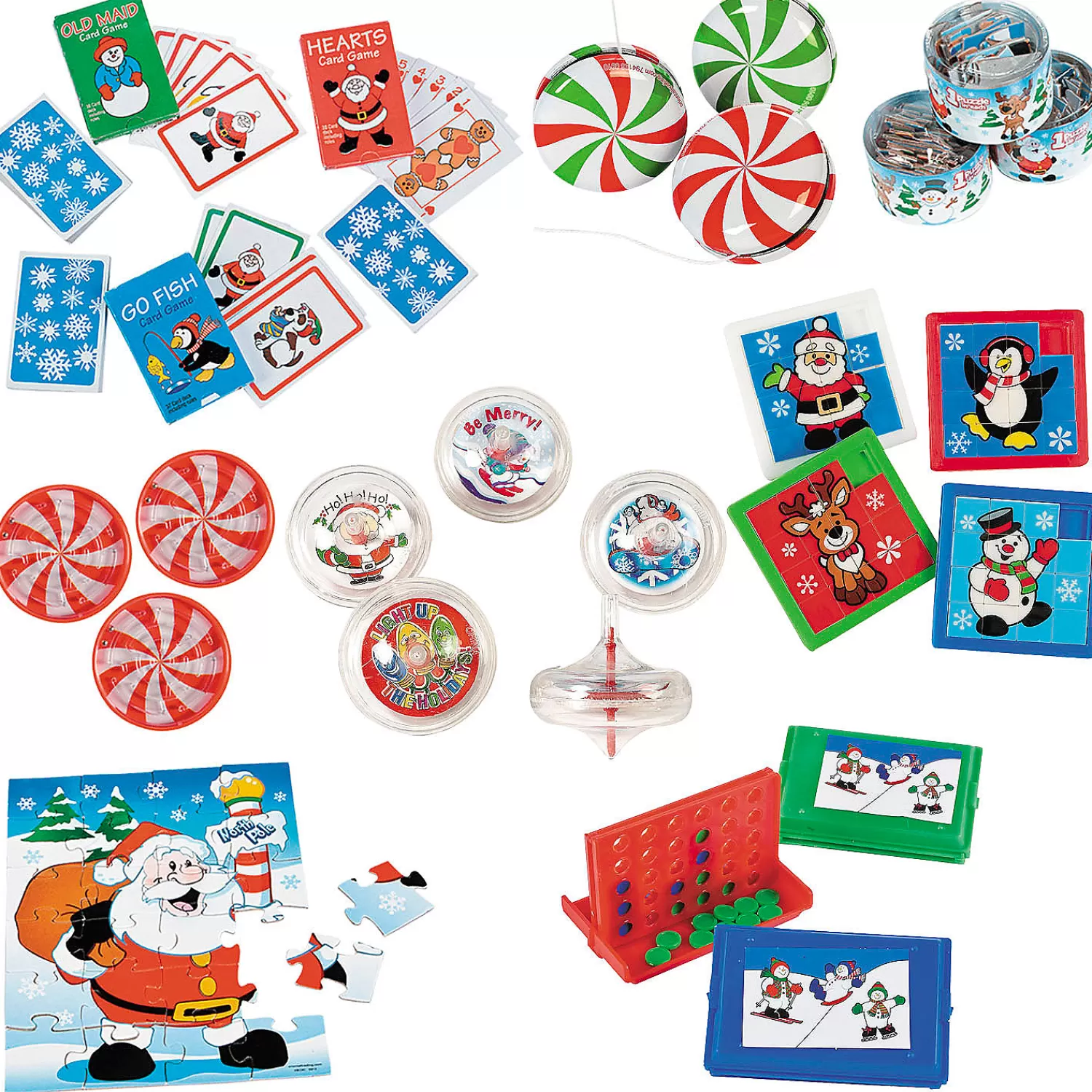 Oriental Trading Games*Bulk 96 Pc. Holiday Fun & Games Kit