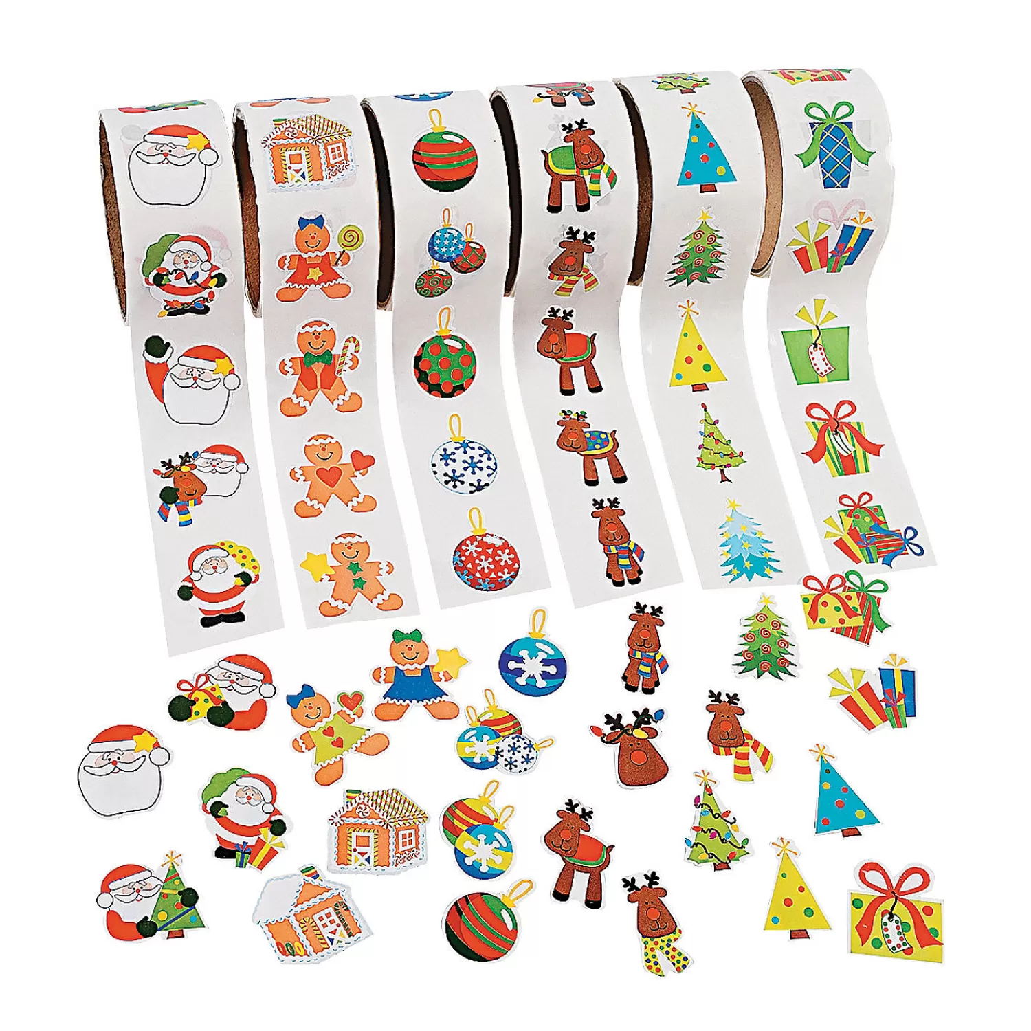 Oriental Trading Stationery Assortments*Bulk Christmas Sticker Assortment - 600 Pc.