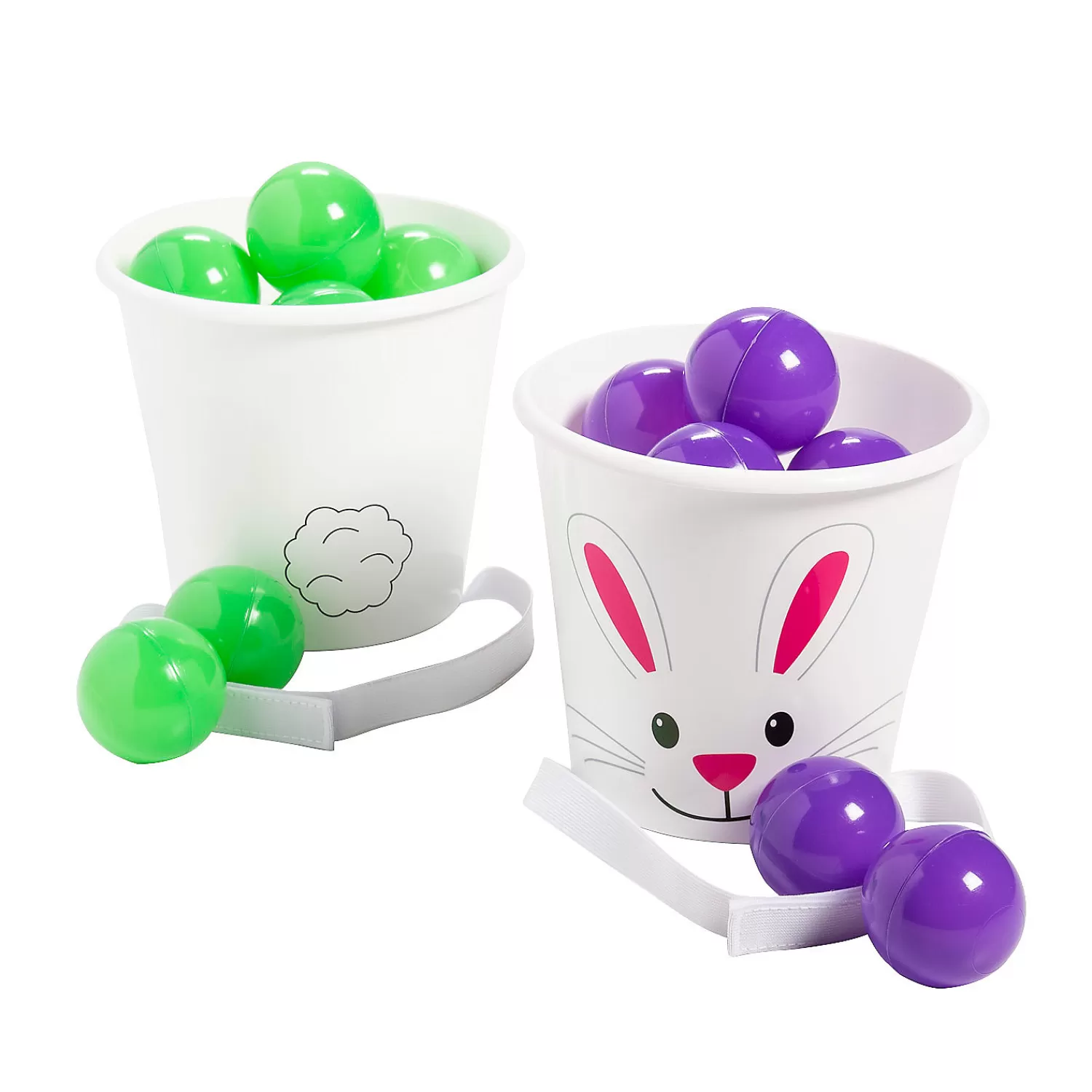 Oriental Trading Games*Bunny Bucket Toss Game - 14 Pc.