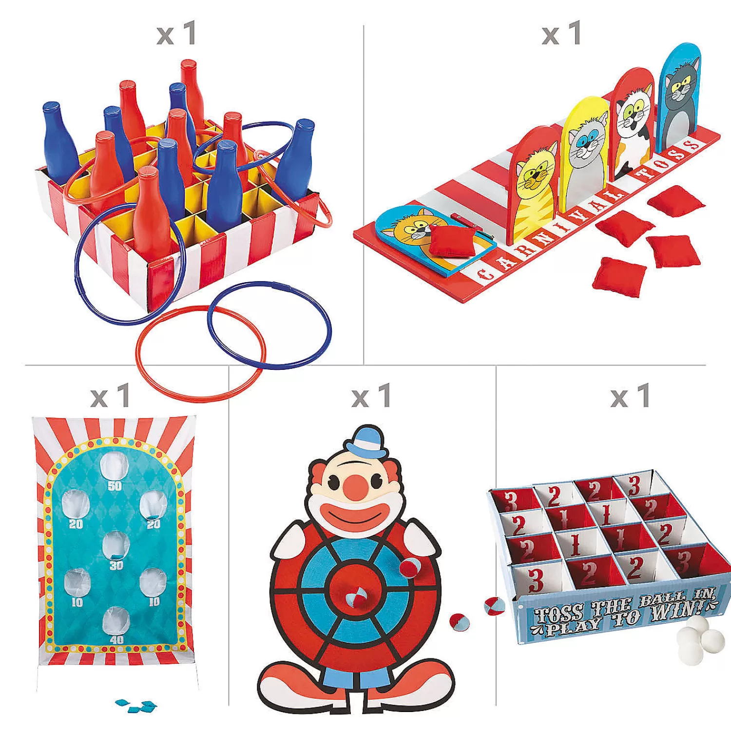 Oriental Trading Games*Carnival Game Kit - 5 Games