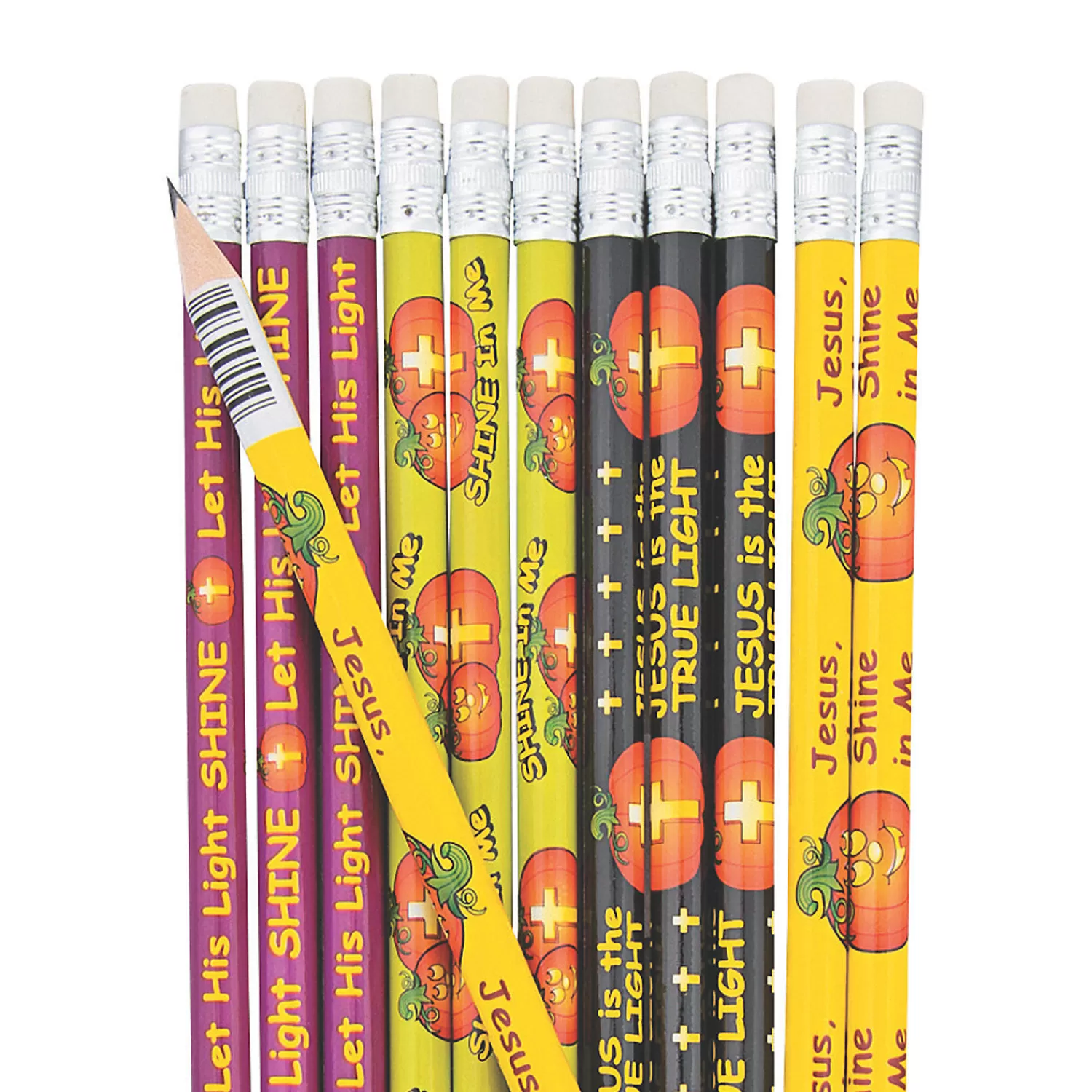 Oriental Trading Pencils*Christian Pumpkin Pencils - 24 Pc.