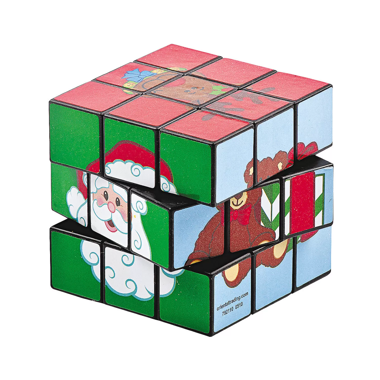 Oriental Trading Puzzles*Christmas Friends Puzzle Cubes - 12 Pc.