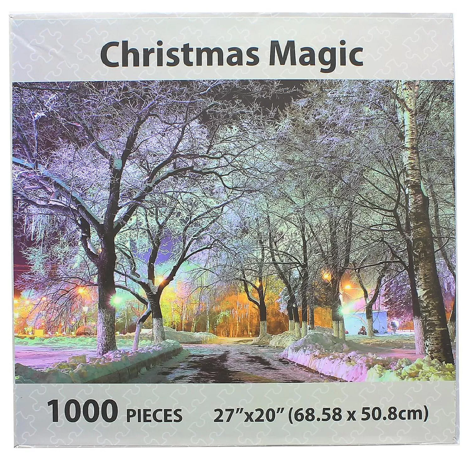 Oriental Trading Puzzles*Christmas Magic 1000 Piece Jigsaw Puzzle