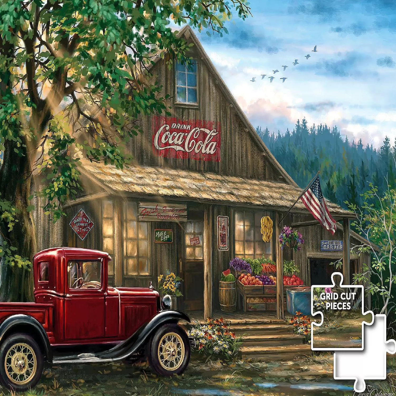 Oriental Trading Puzzles*Country General Store 1000 Piece Wooden Puzzle