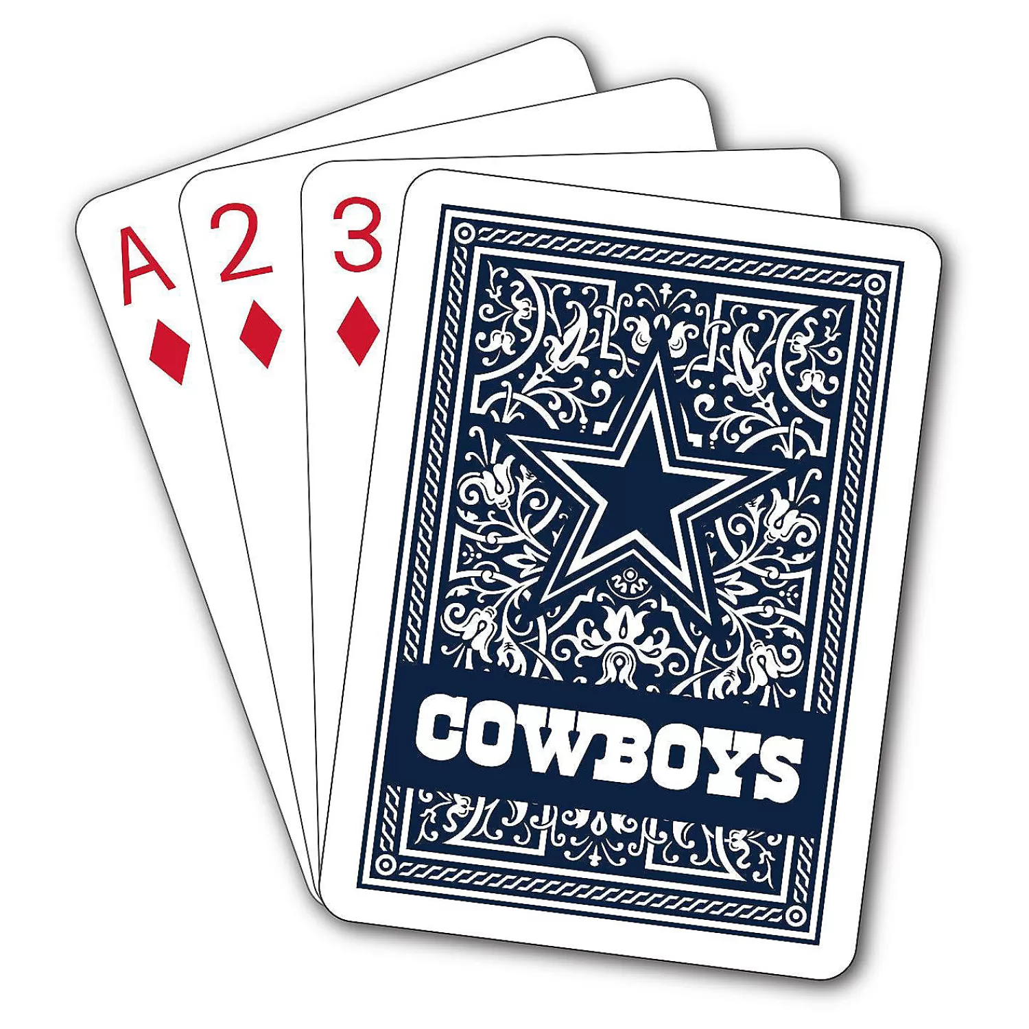 Oriental Trading Playing Cards*Dallas Cowboys Nfl Team Playing Cards