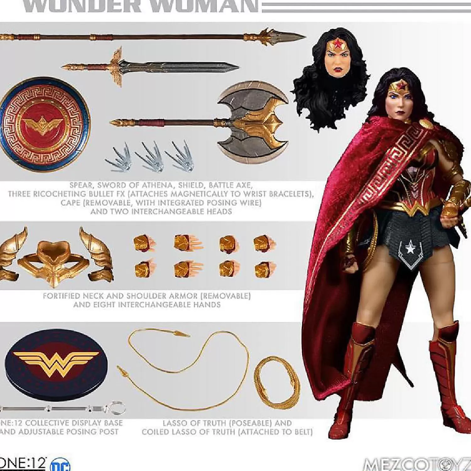 Oriental Trading Character Toys*Dc Comics One:12 Collective Wonder Woman Action Figure