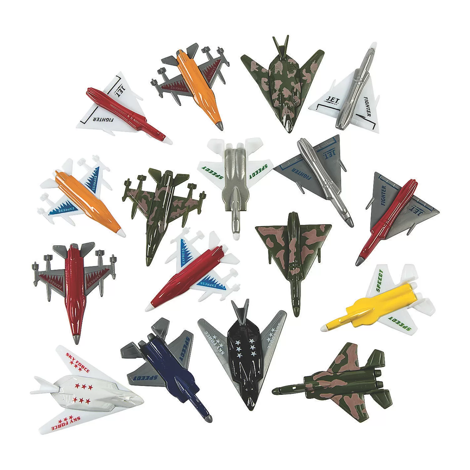 Oriental Trading Toy Cars*Die Cast Jets - 24 Pc.