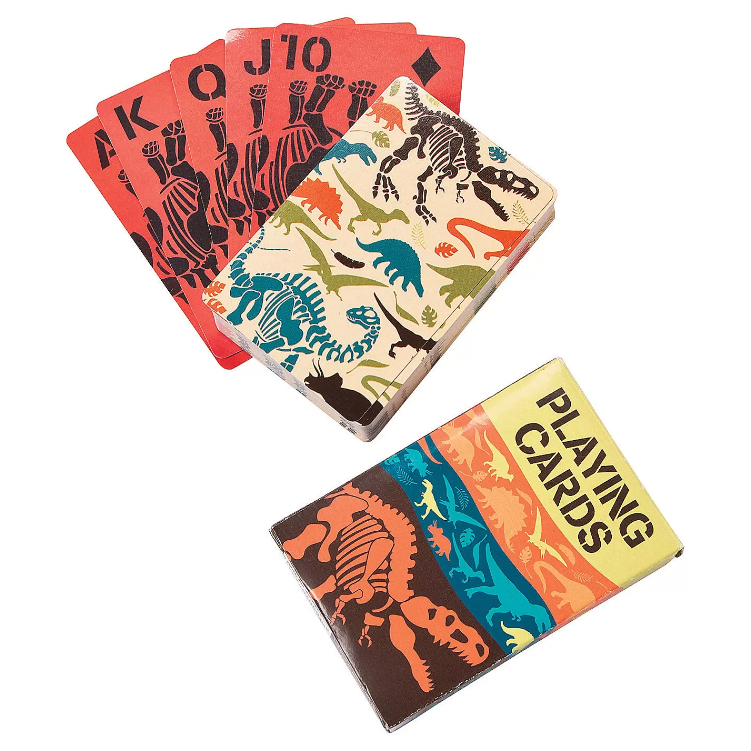 Oriental Trading Playing Cards*Dino Dig Playing Cards - 12 Pc.