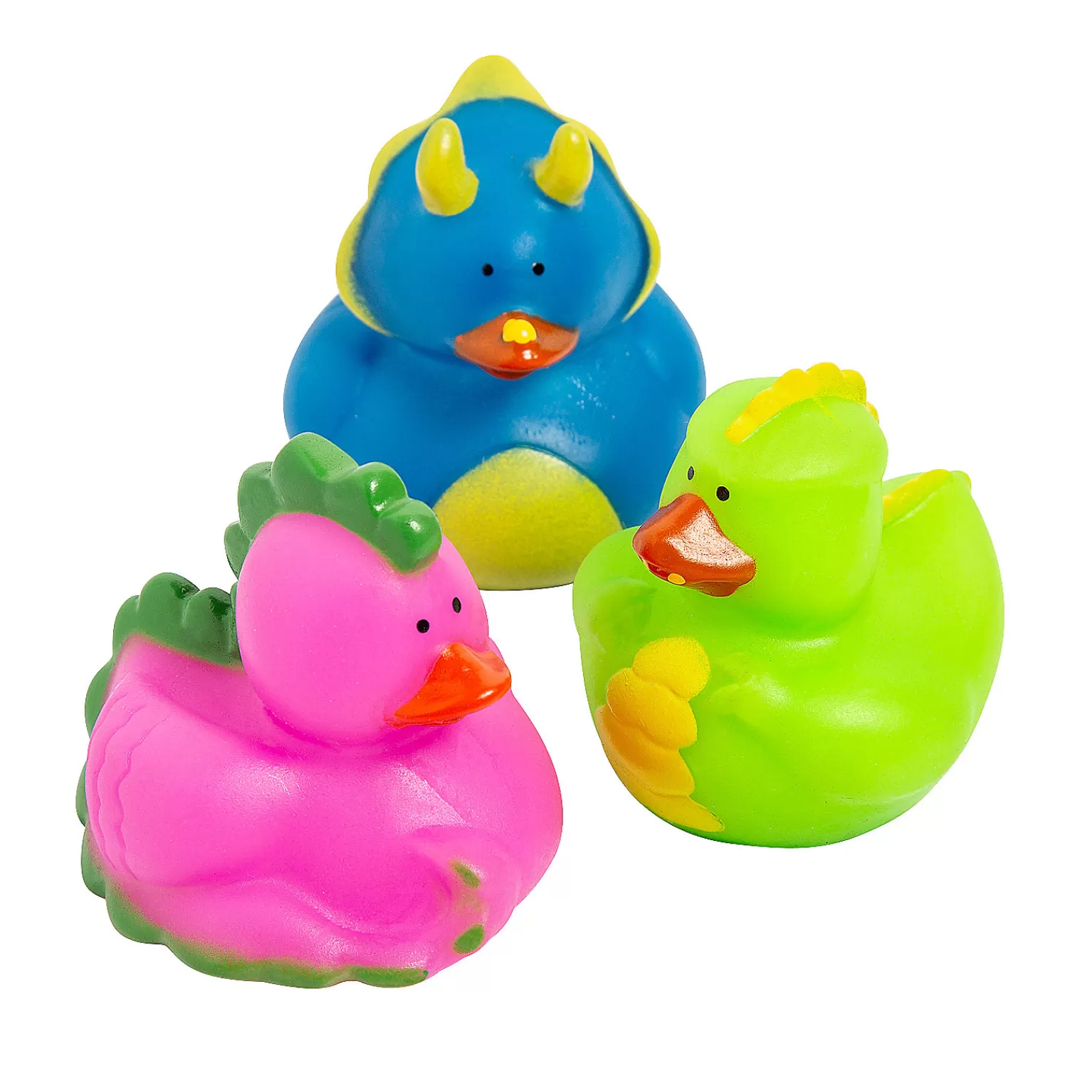 Oriental Trading Rubber Duckies*Dinosaur Rubber Ducks - 12 Pc.