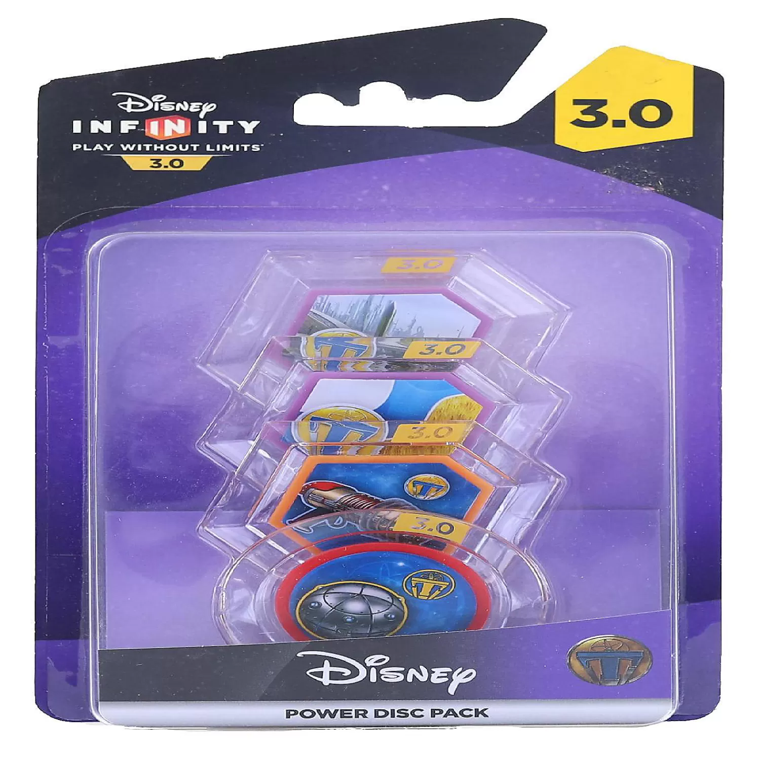 Oriental Trading Character Toys*Disney Infinity 3.0 Tomorrowland Power Disc Pack