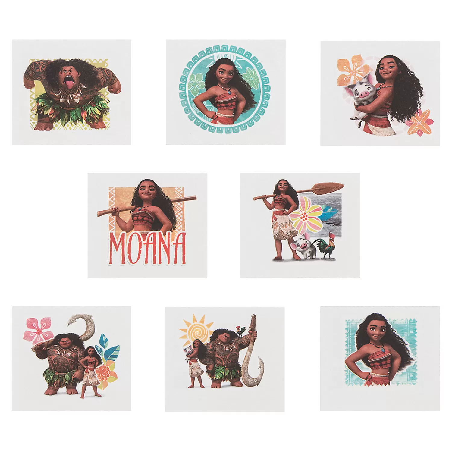 Oriental Trading Temporary Tattoos*Disney's Moana™ Temporary Tattoos - 8 Pc.