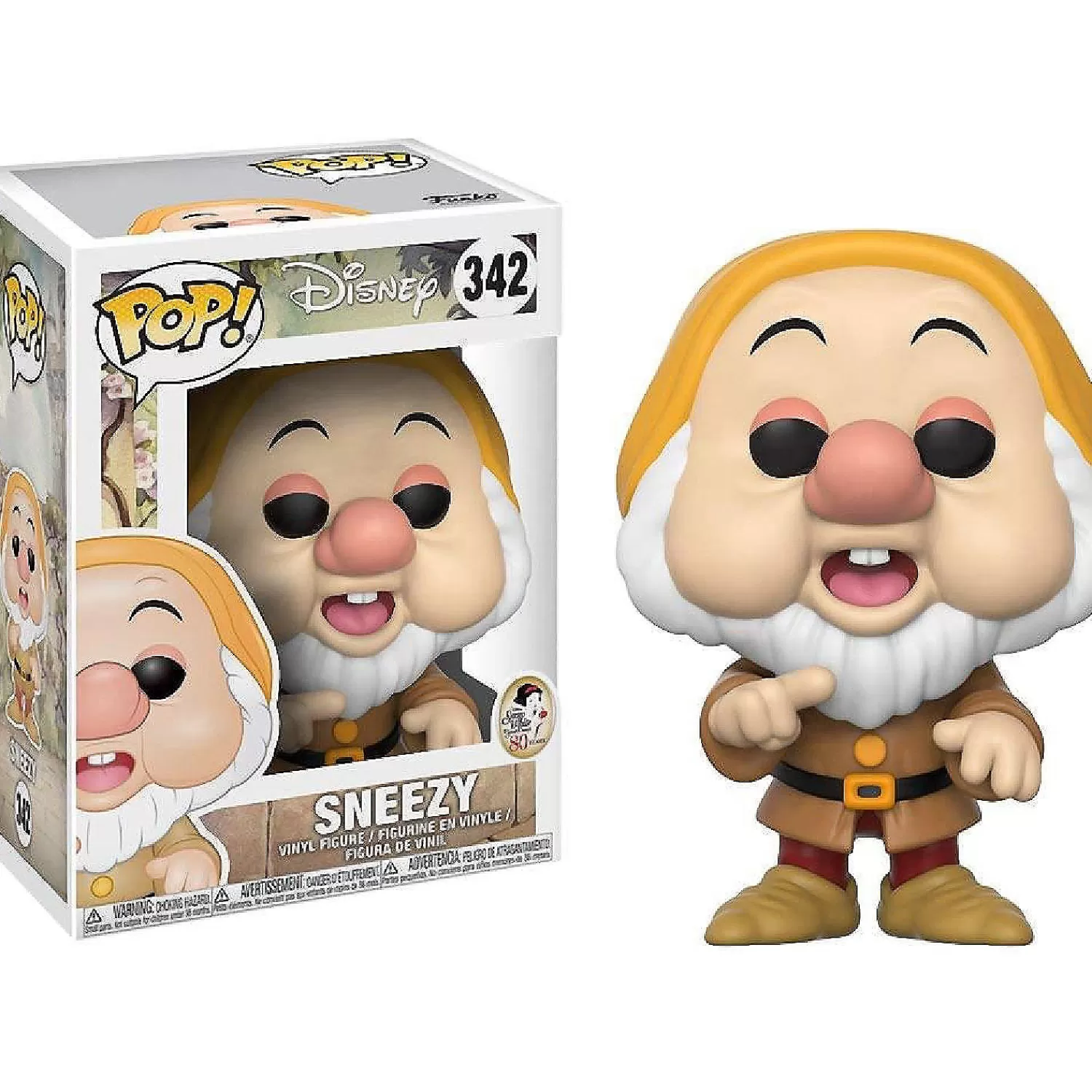 Oriental Trading Character Toys*Disney's Snow White Funko Pop Vinyl Figure - Sneezy