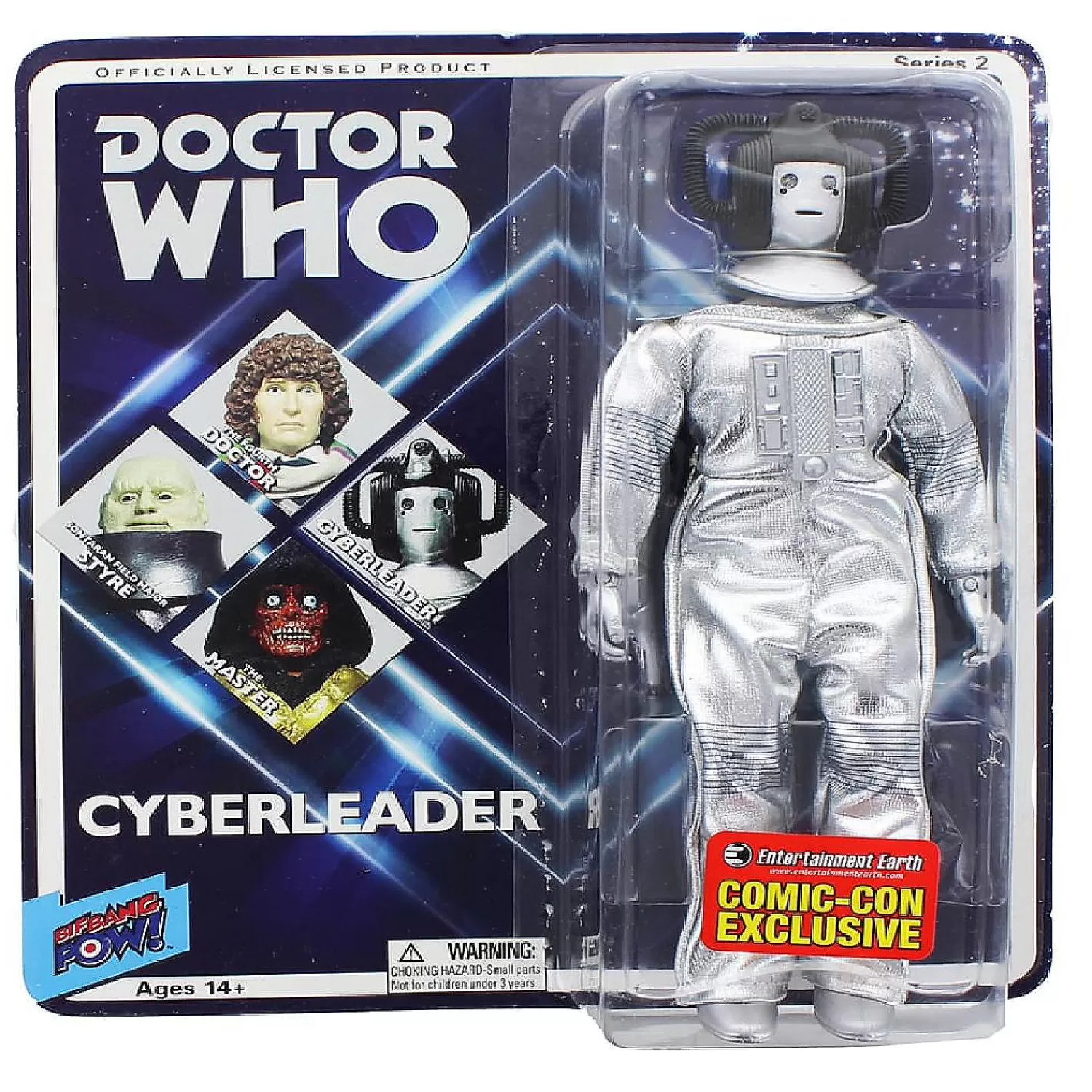 Oriental Trading Character Toys*Doctor Who Cyberleader Retro Clothed 8" Action Figure