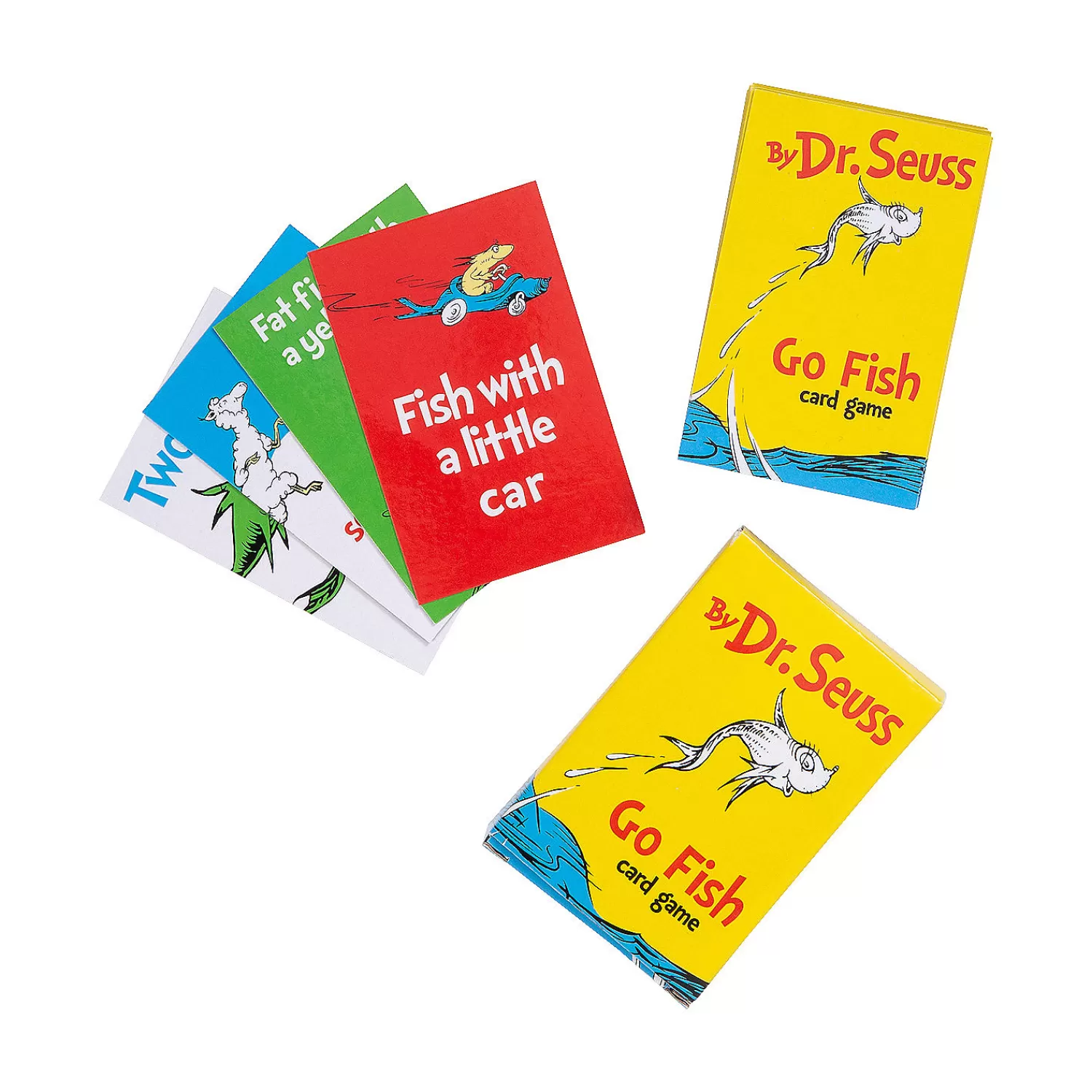 Oriental Trading Playing Cards*Dr. Seuss™ Go Fish Card Games - 12 Pc.