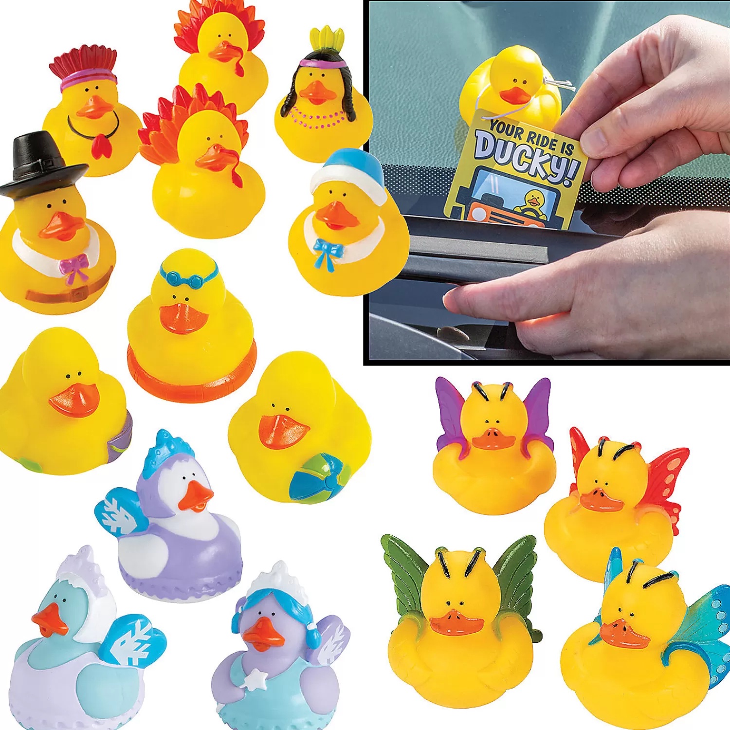 Oriental Trading Rubber Duckies*Duck Duck The Four Seasons Kit For 48