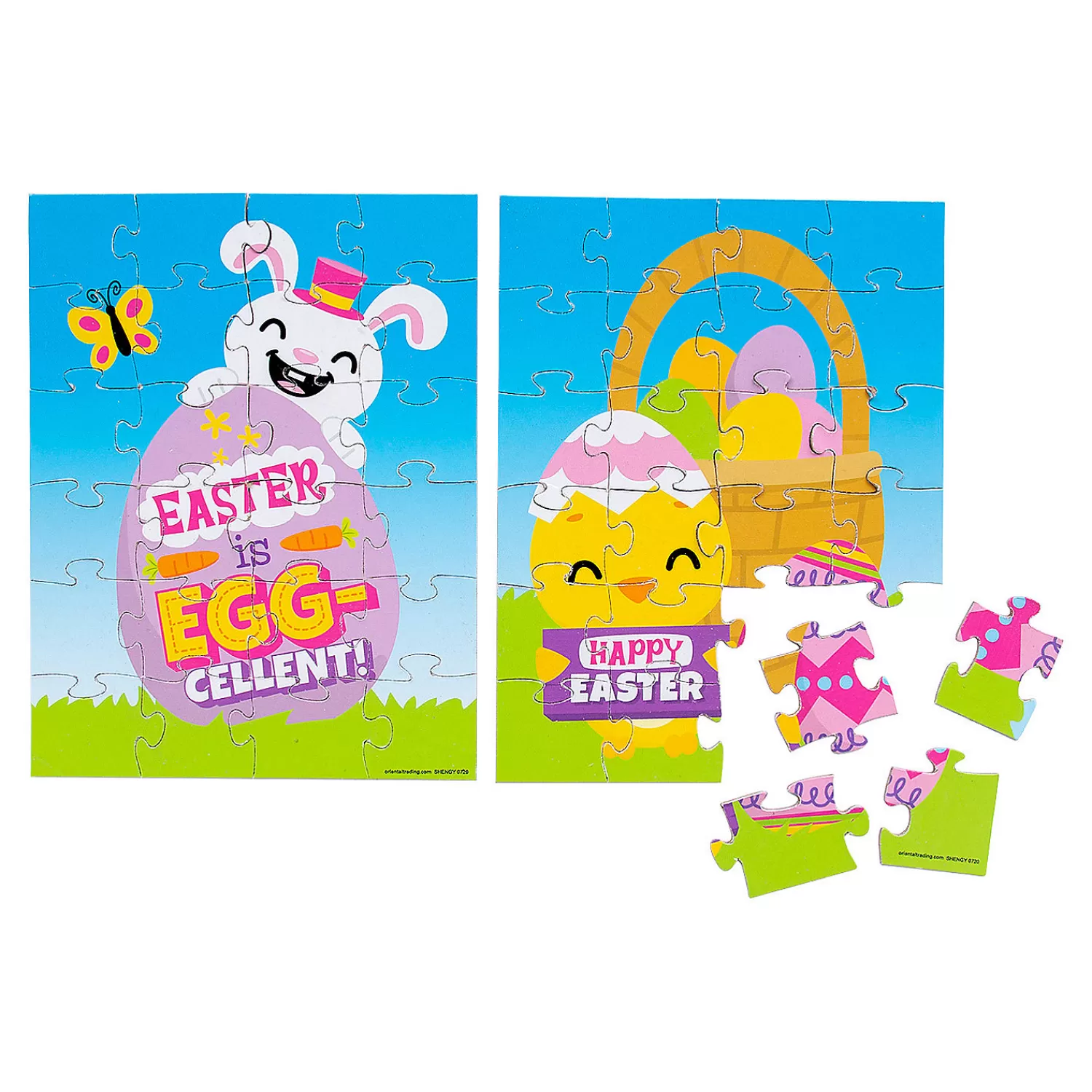 Oriental Trading Puzzles*Easter Jigsaw Puzzles - 12 Pc.