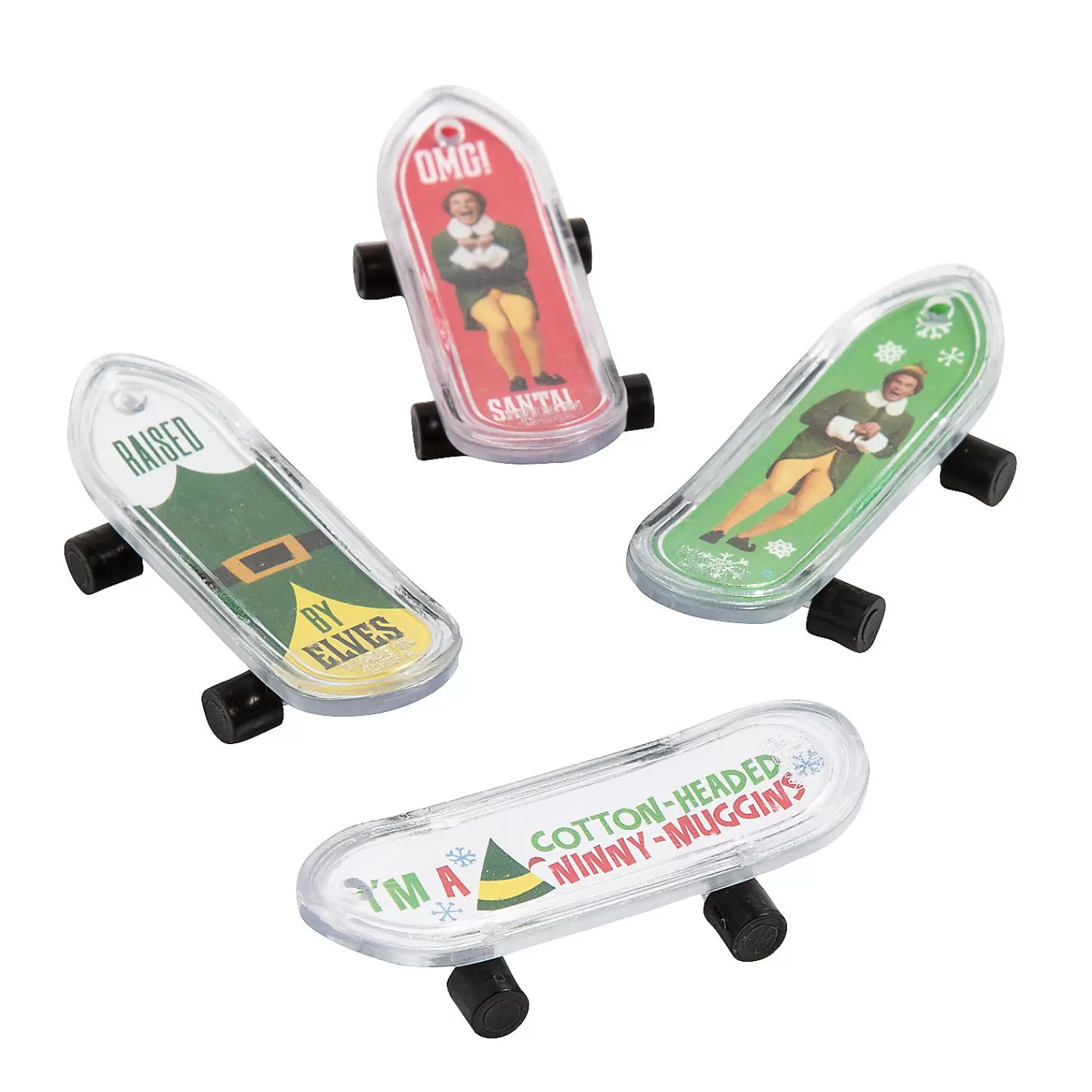 Oriental Trading Toy Cars*Elf™ The Movie Mini Skateboards - 36 Pc.