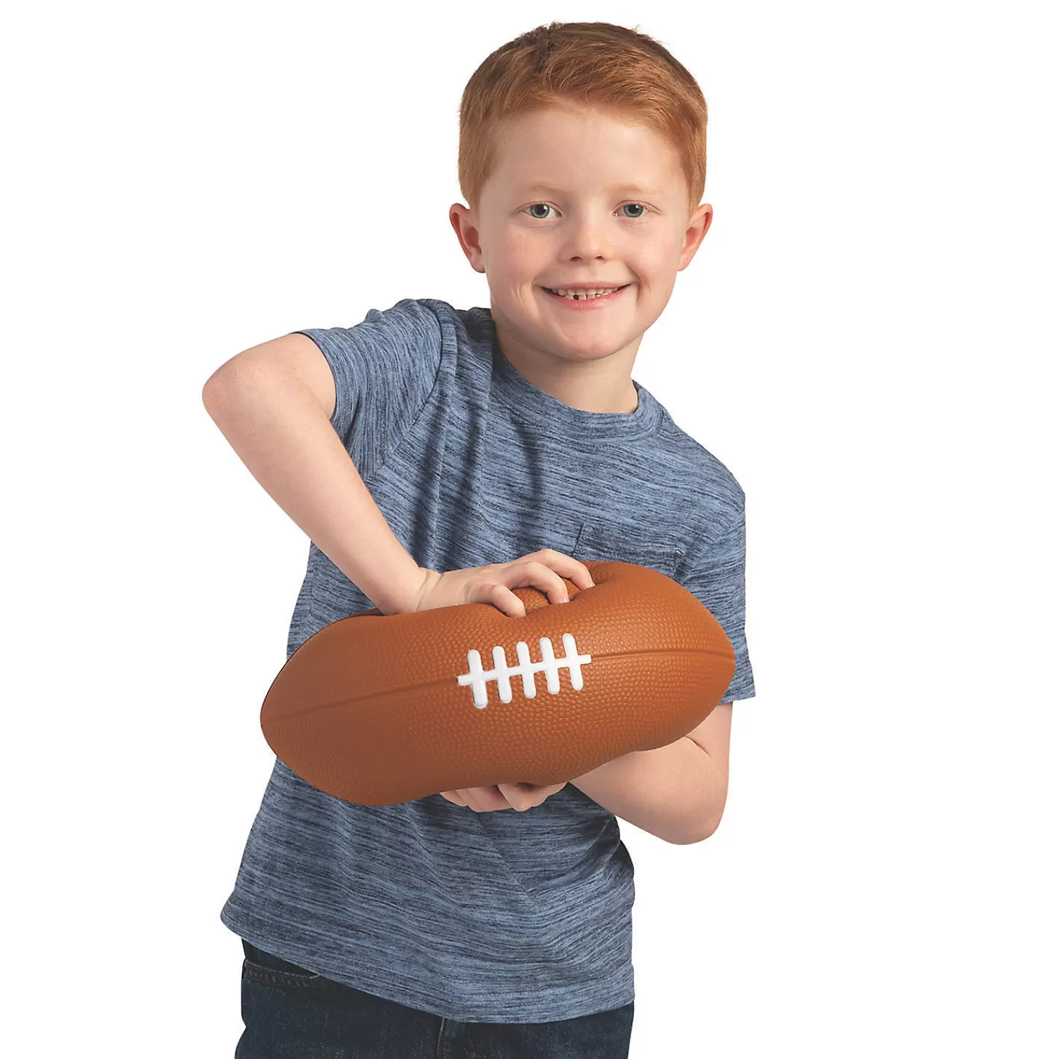 Oriental Trading Putty & Squishy Toys*Fear Not Sports™ Jumbo Football Slow-Rising Squishy Toy