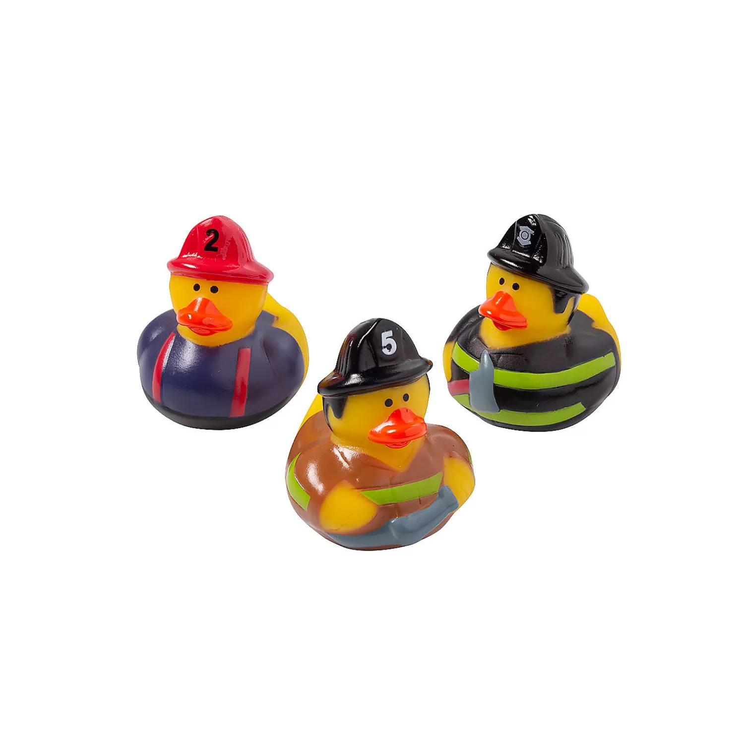 Oriental Trading Rubber Duckies*Firefighter Rubber Ducks - 12 Pc.