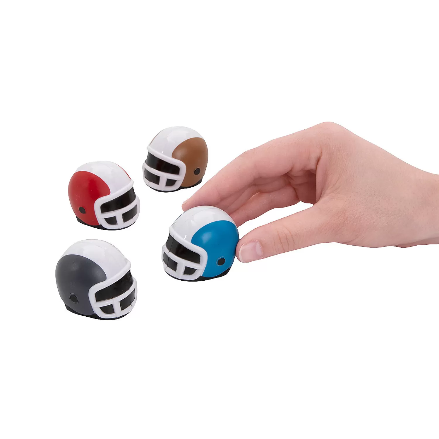 Oriental Trading Wind-Up Toys & Spinning Tops*Football Helmet Pull-Back Toys - 12 Pc.