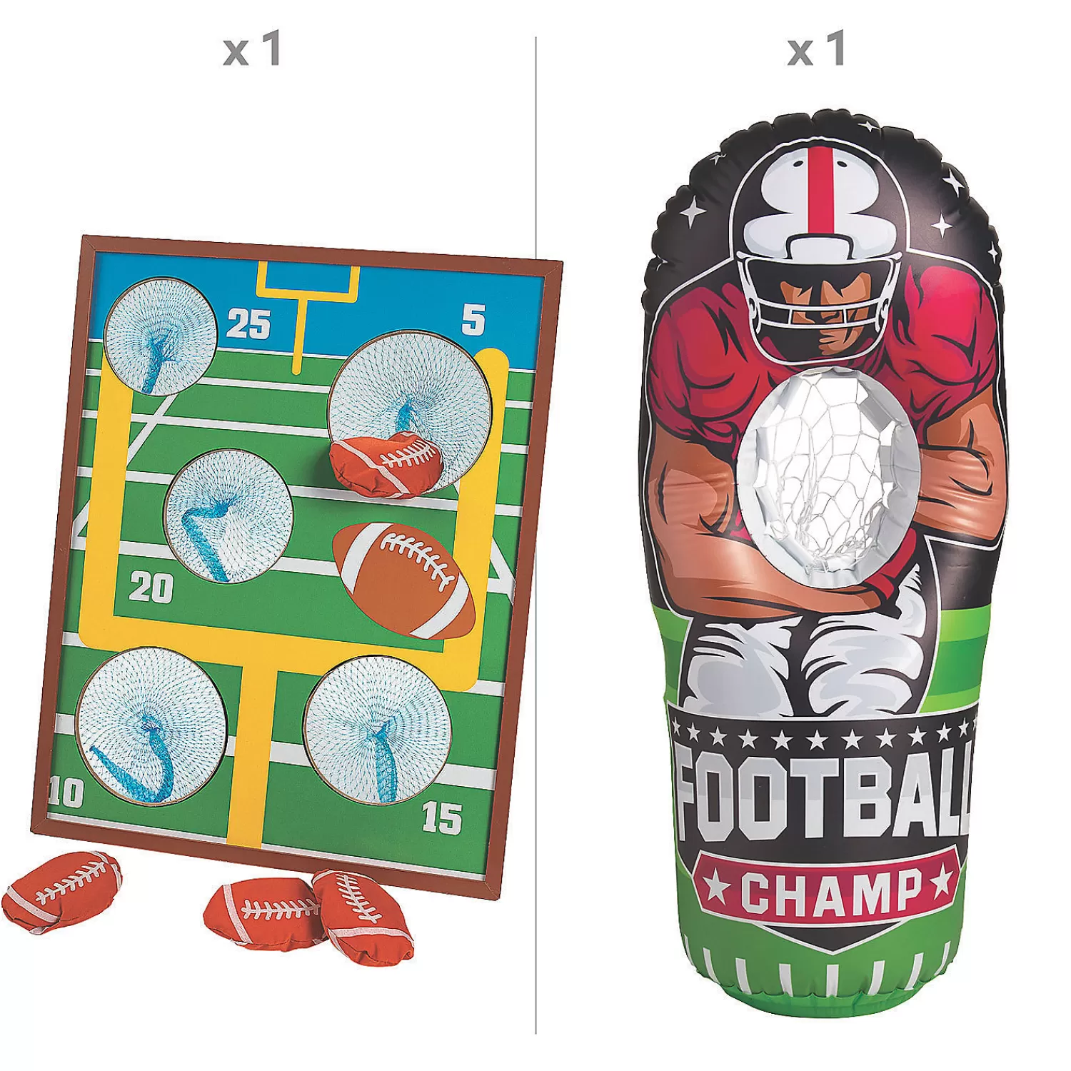 Oriental Trading Games*Football Toss Games Boredom Buster