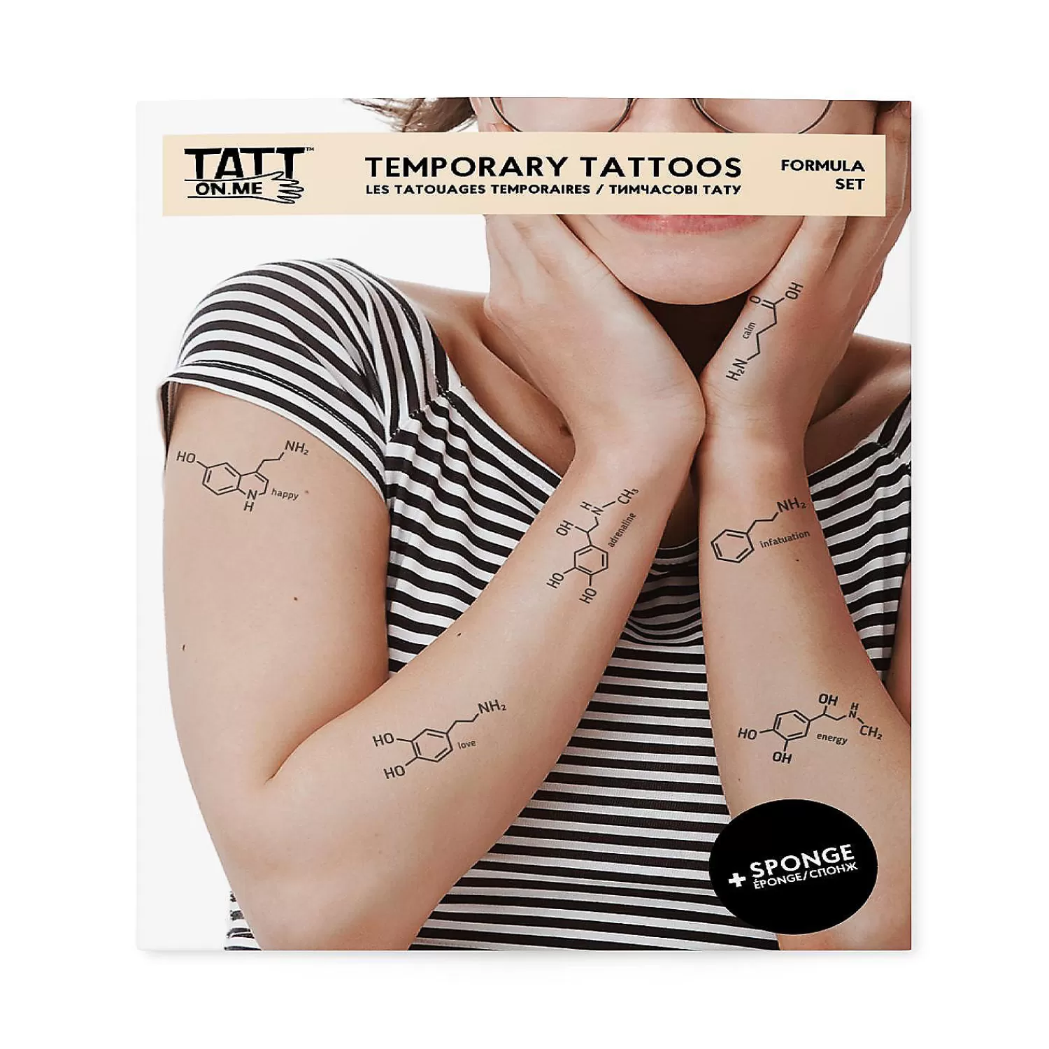 Oriental Trading Temporary Tattoos*Formula Tattoo Set