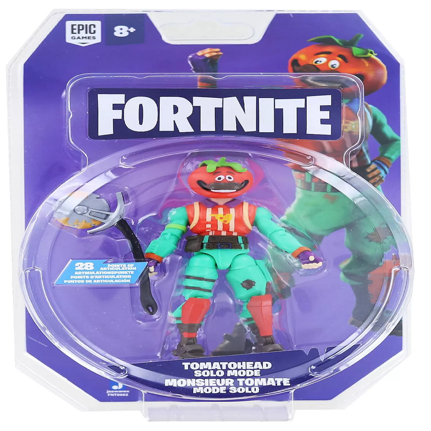 Oriental Trading Character Toys*Fortnite Solo Mode 4 Inch Action Figure Tomatohead