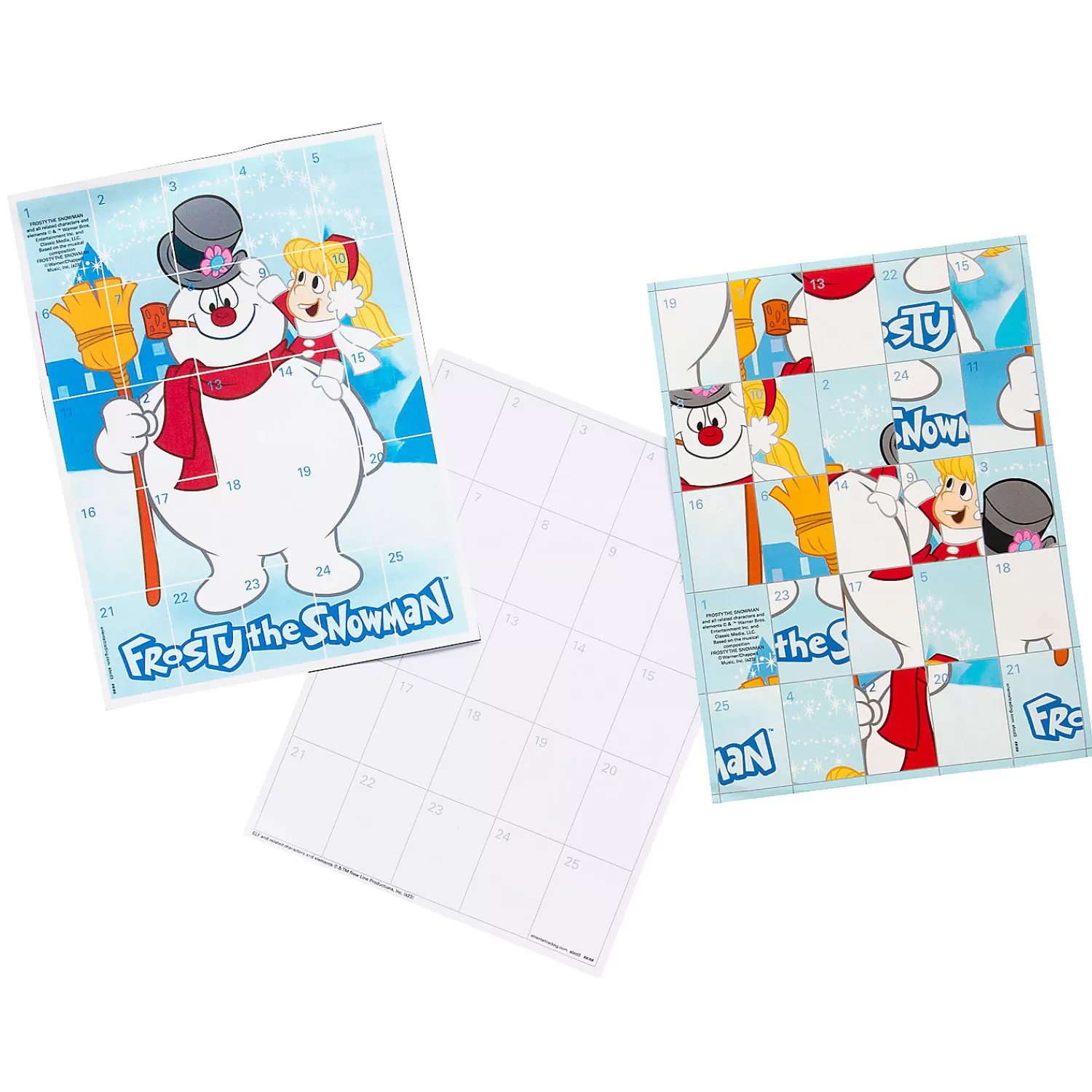 Oriental Trading Puzzles*Frosty The Snowman™ Sticker Puzzles - 12 Pc.