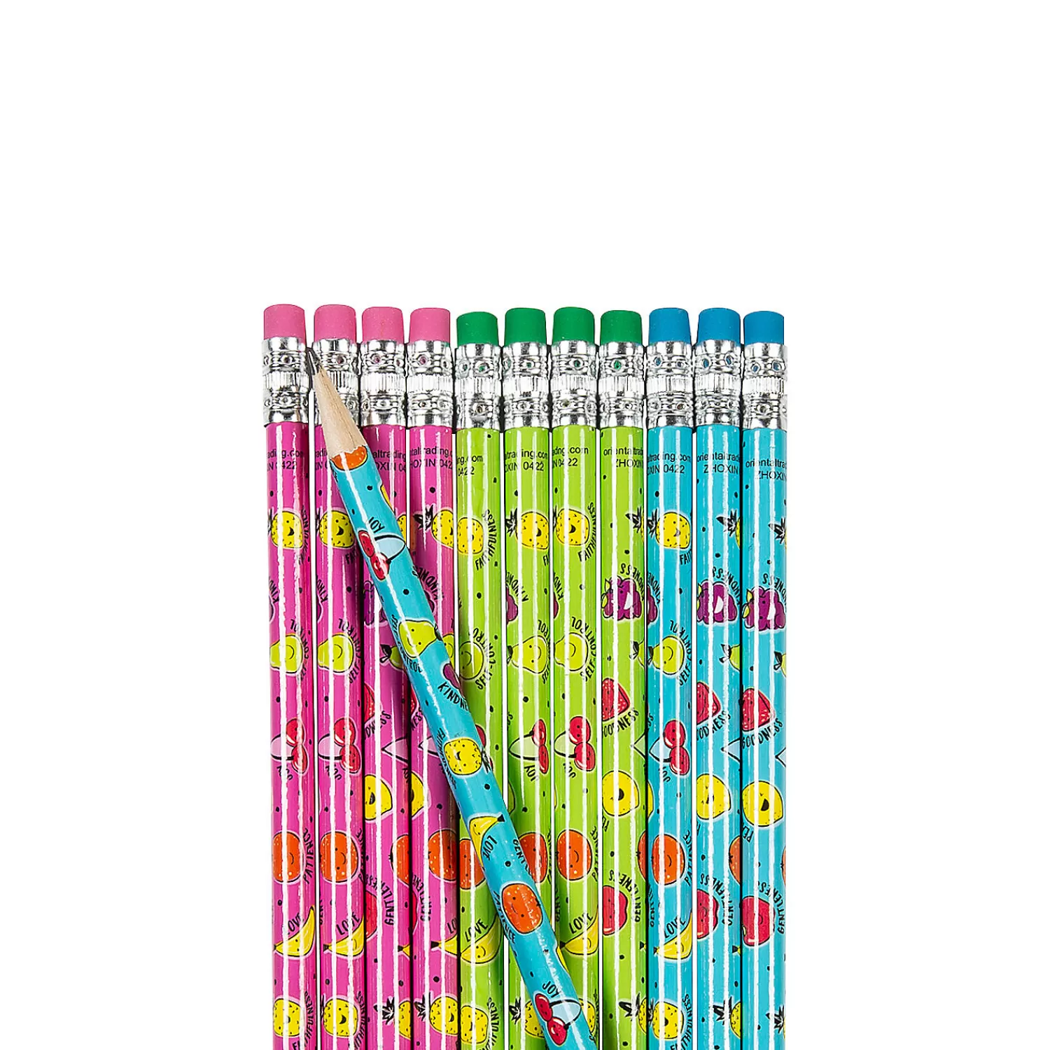 Oriental Trading Pencils*Fruit Of The Spirit Pencils