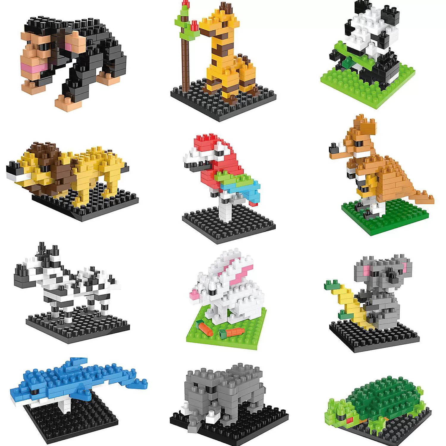 Oriental Trading Building Blocks*Fun Little Toys - Animal Building Blocks