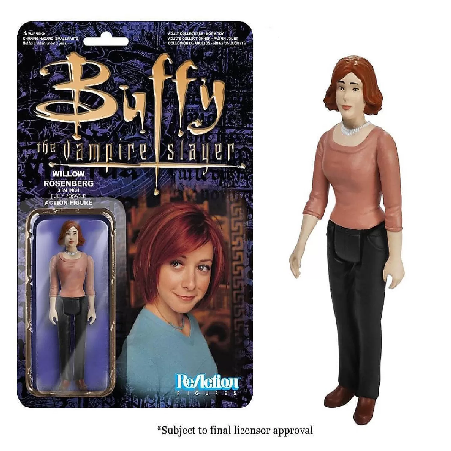 Oriental Trading Character Toys*Funco Reaction Buffy The Vampire Slayer Willow Action Figure